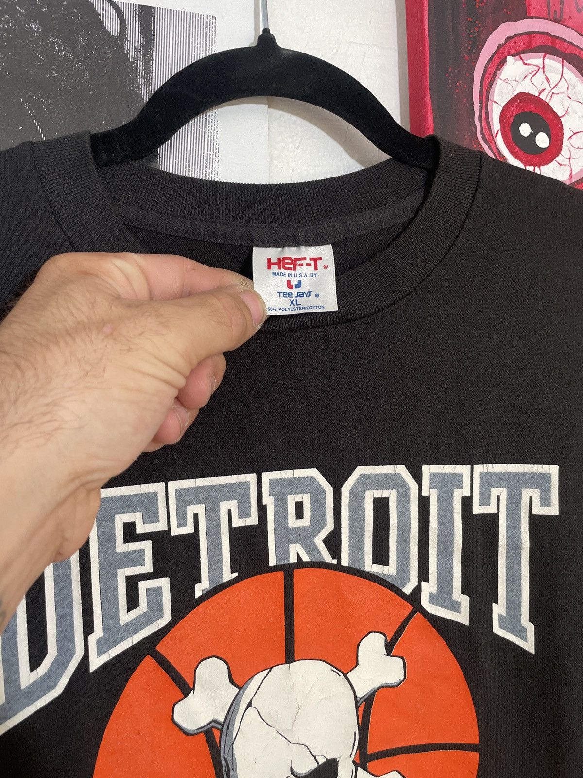 NBA 1988 DETROIT PISTONS BAD BOYS SHIRT Size US XL / EU 56 / 4 - 3 Thumbnail