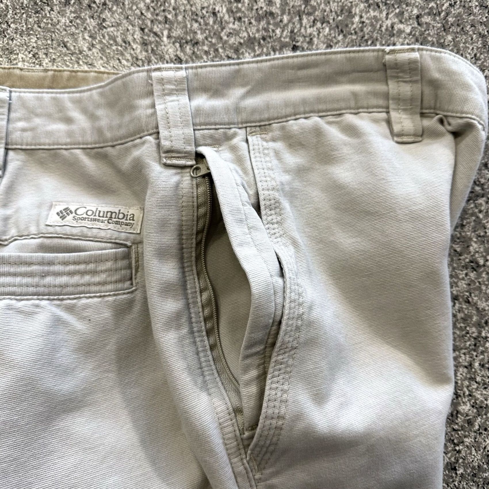 Vintage Columbia Pants Mens 38x33 Stonewash Ridge Utility Pant Rugged Outdoor Straight Jeans Chino Casual Size US 38 / EU 54 - 6 Thumbnail
