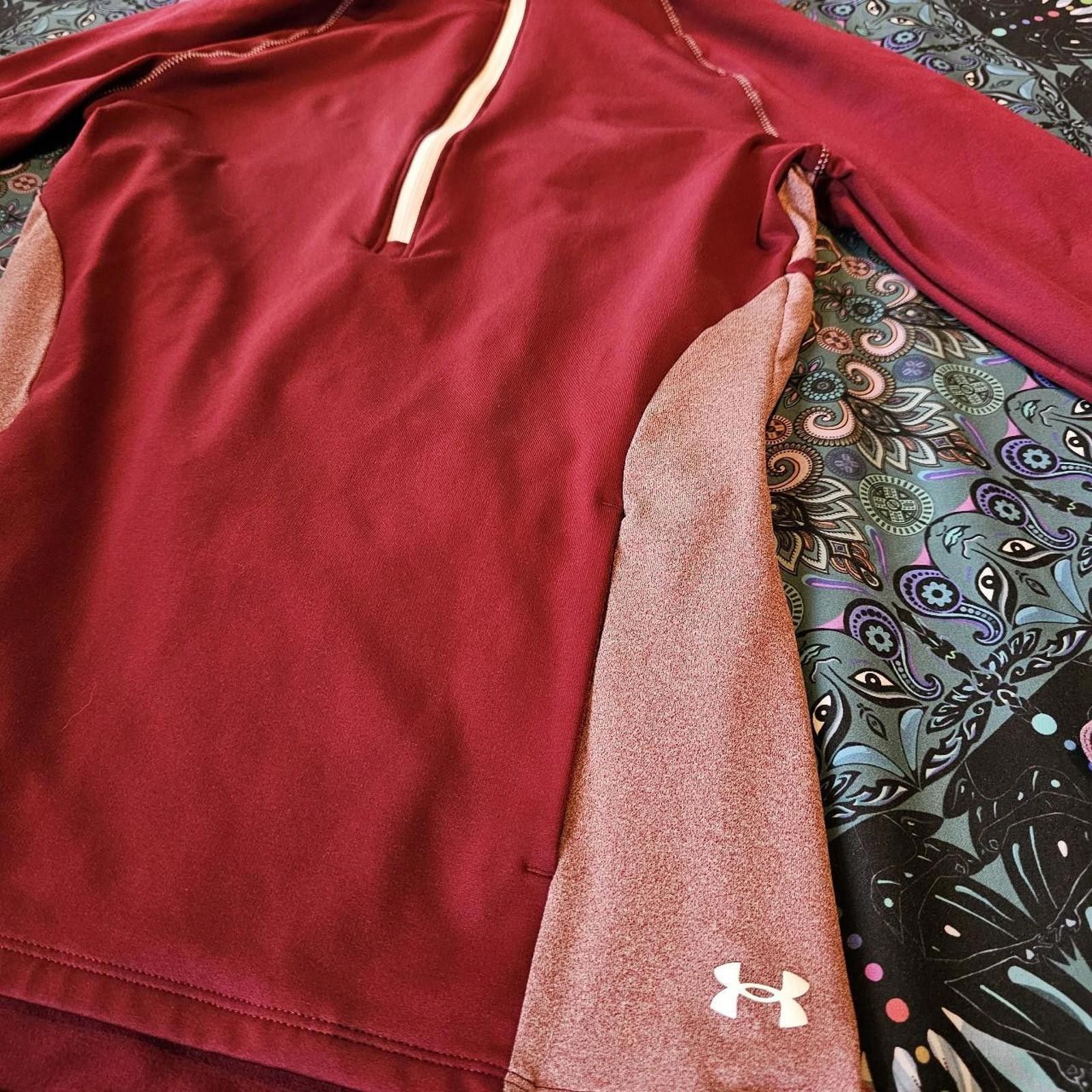 Under Armour Under Armour Women's Burgundy Pullover Size S / US 4 / IT 40 - 2 Thumbnail