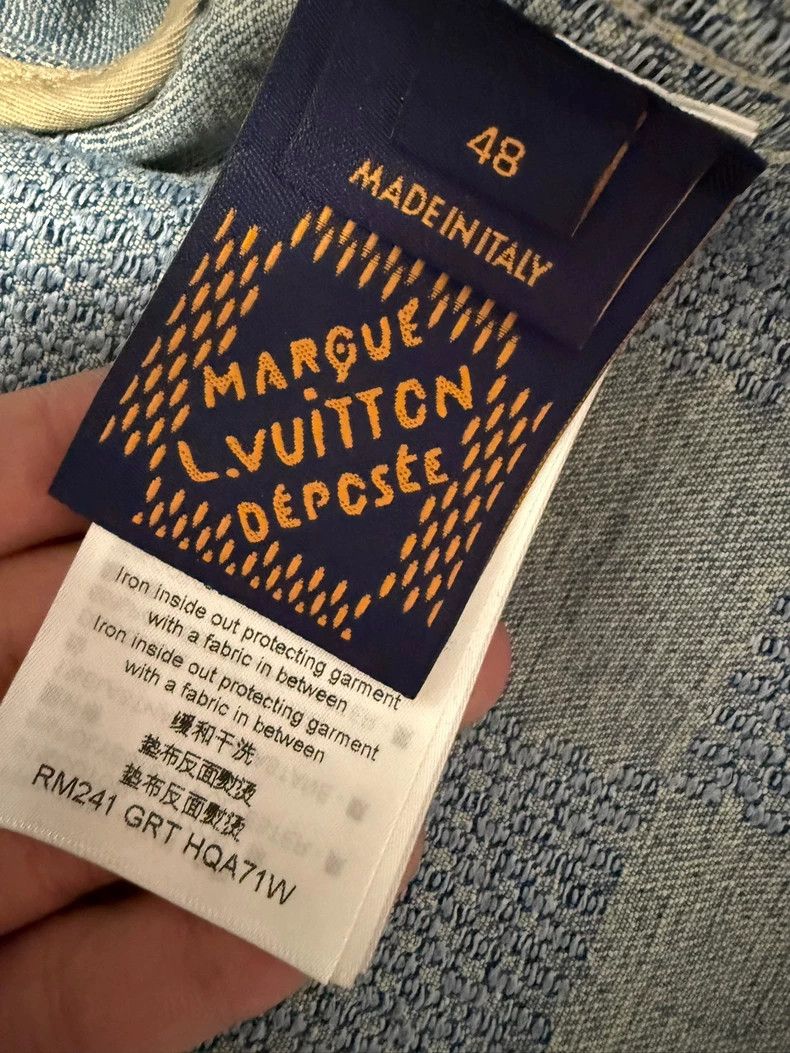 Louis Vuitton Louis VuittonCheckerboard denim jacket 2502-Nextarrow Size US M / EU 48-50 / 2 - 5 Thumbnail