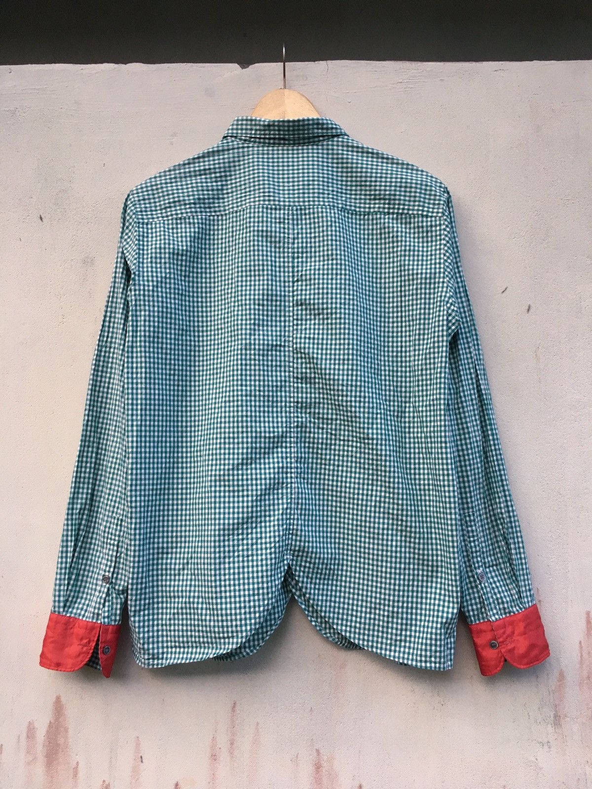Issey Miyake 90S ISSEY MIYAKE FRAPBOIS GINGHAM SHIRT BUTTON UPS Size US M / EU 48-50 / 2 - 5 Thumbnail