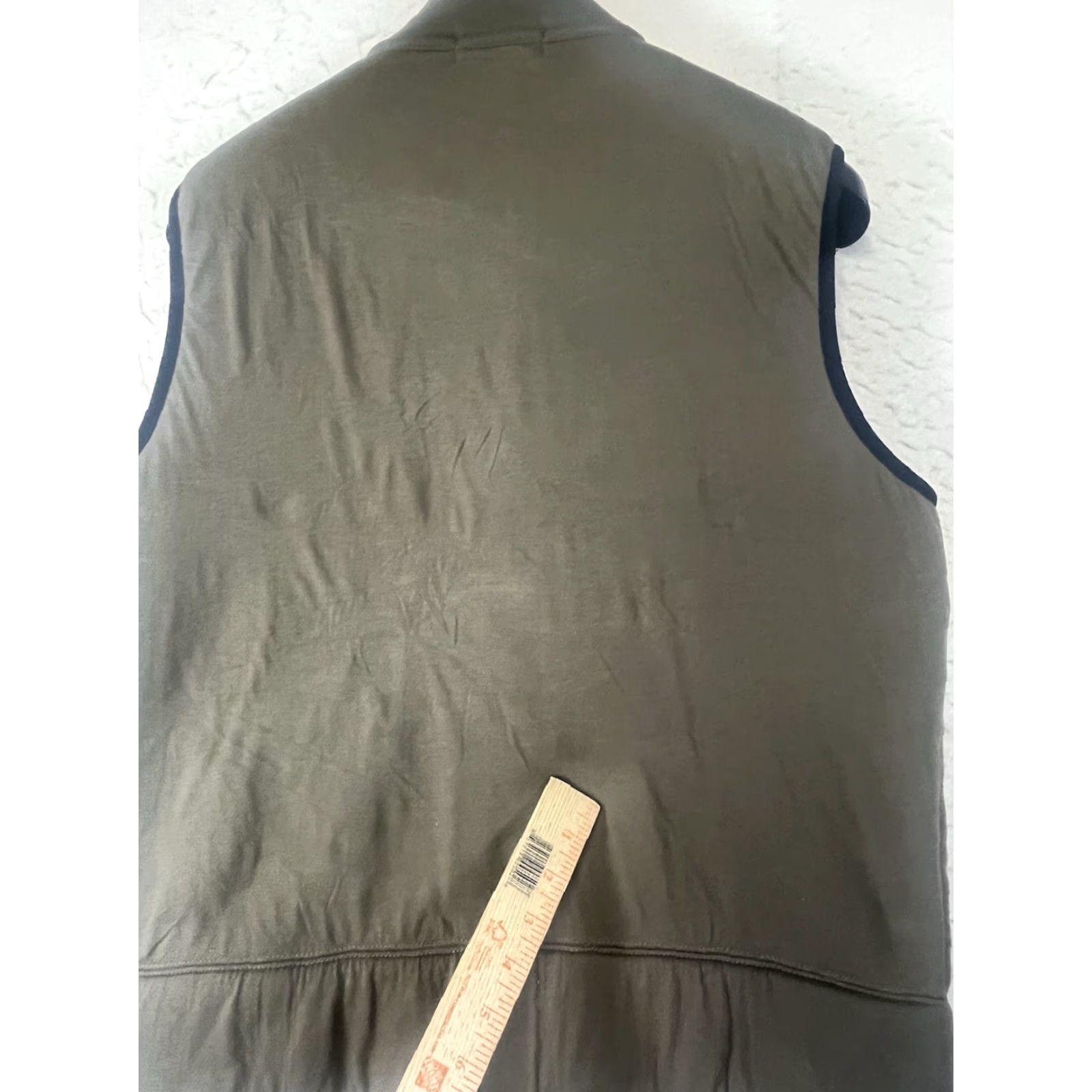 J.Crew J.Crew Vest Outdoor Gear L Brown Thick Fleece Lined Pockets Zip Mock Neck Large Mens Regular Size Vest Brown #J.CREW Size US L / EU 52-54 / 3 - 6 Thumbnail