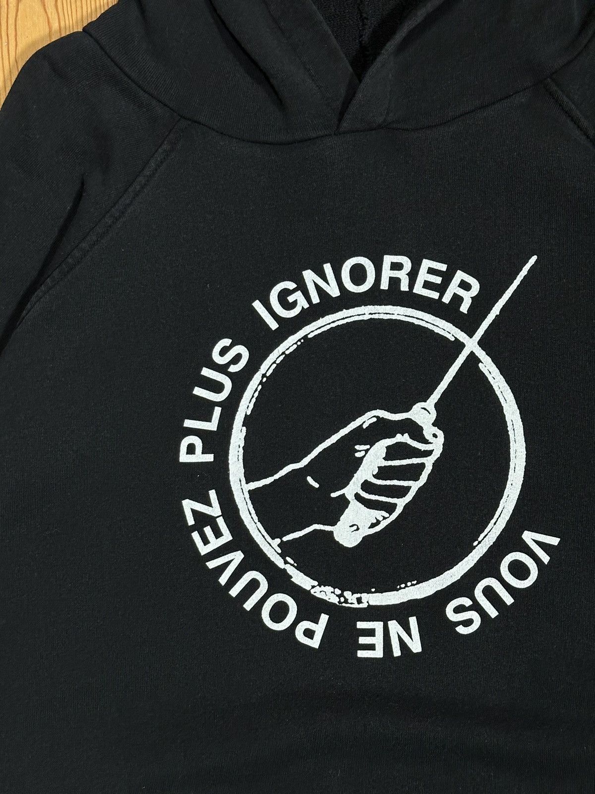 Raf Simons Raf Simons SS/2002 VOUS NE POUVEZ PLUS IGNORER Runway Size US XL / EU 56 / 4 - 7 Thumbnail