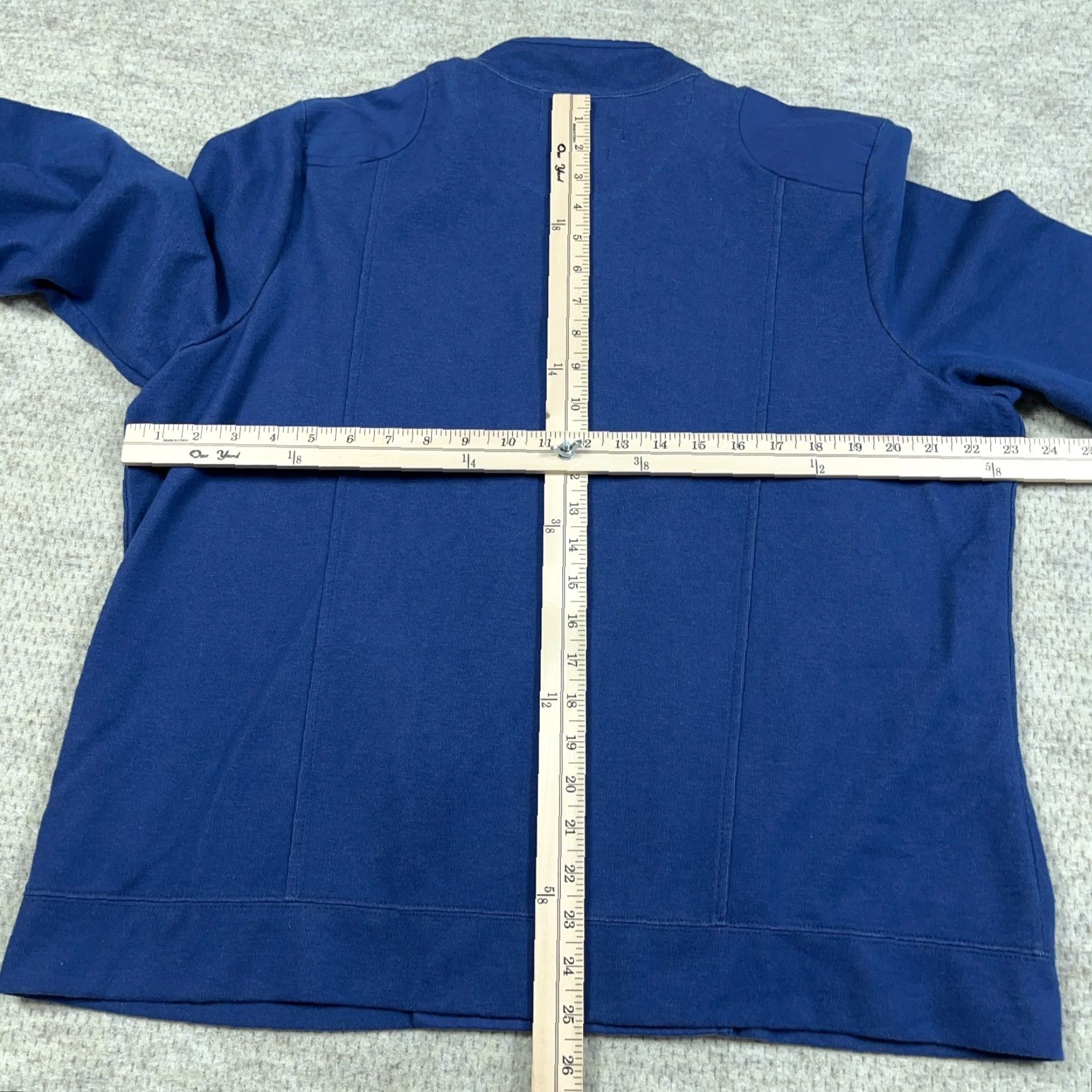 Ralph Lauren Lauren Ralph Lauren Jacket Women 2X Blue Full Zip Lightweight Mock Neck LRL Size XXL / US 16-18 / IT 52-54 - 6 Thumbnail