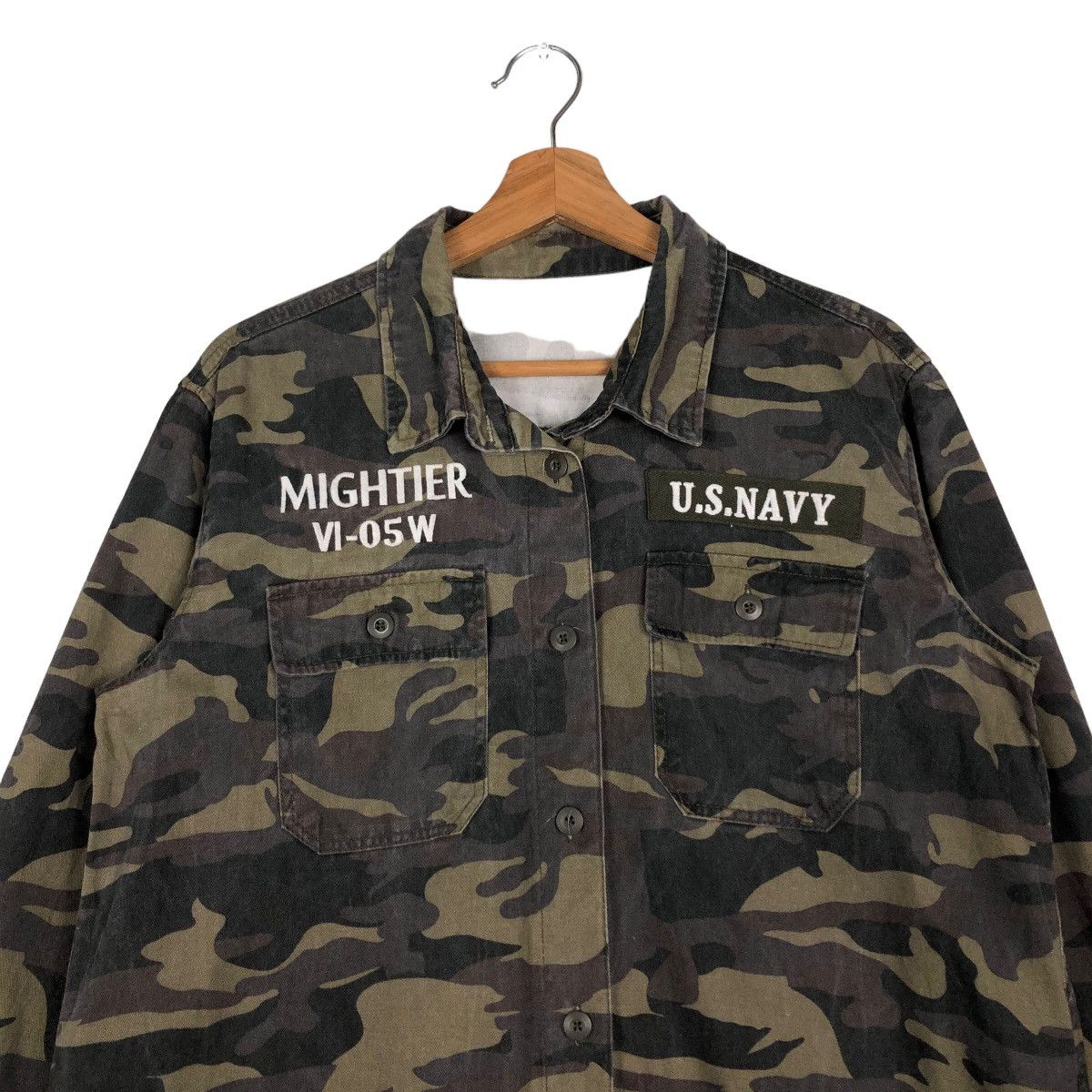Japanese Brand 🔥Vintage Military Camouflage Work Jacket Gorge Japan Made Size US M / EU 48-50 / 2 - 3 Thumbnail