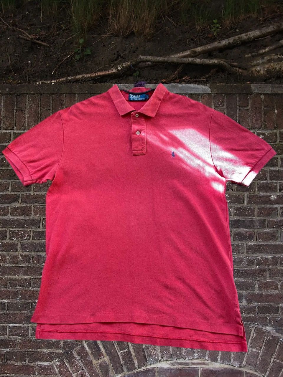 Polo Ralph Lauren × Ralph Lauren × Vintage Vintage Ralph Lauren Polo small Pony Polo T-shirt Size US L / EU 52-54 / 3 - 1 Thumbnail