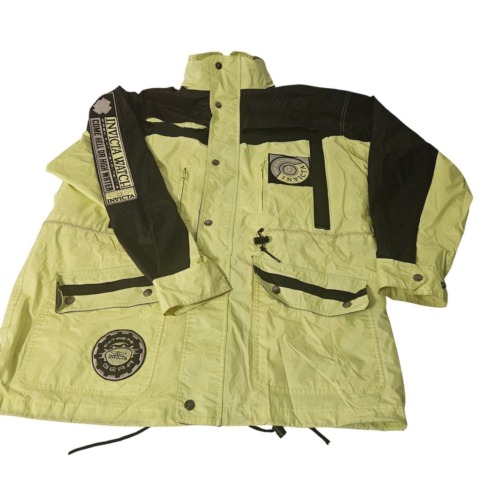 Invicta VINTAGE Y2K INVICTA EXTREME SAILING WIND RAIN JACKET L Size US L / EU 52-54 / 3 - 1 Thumbnail