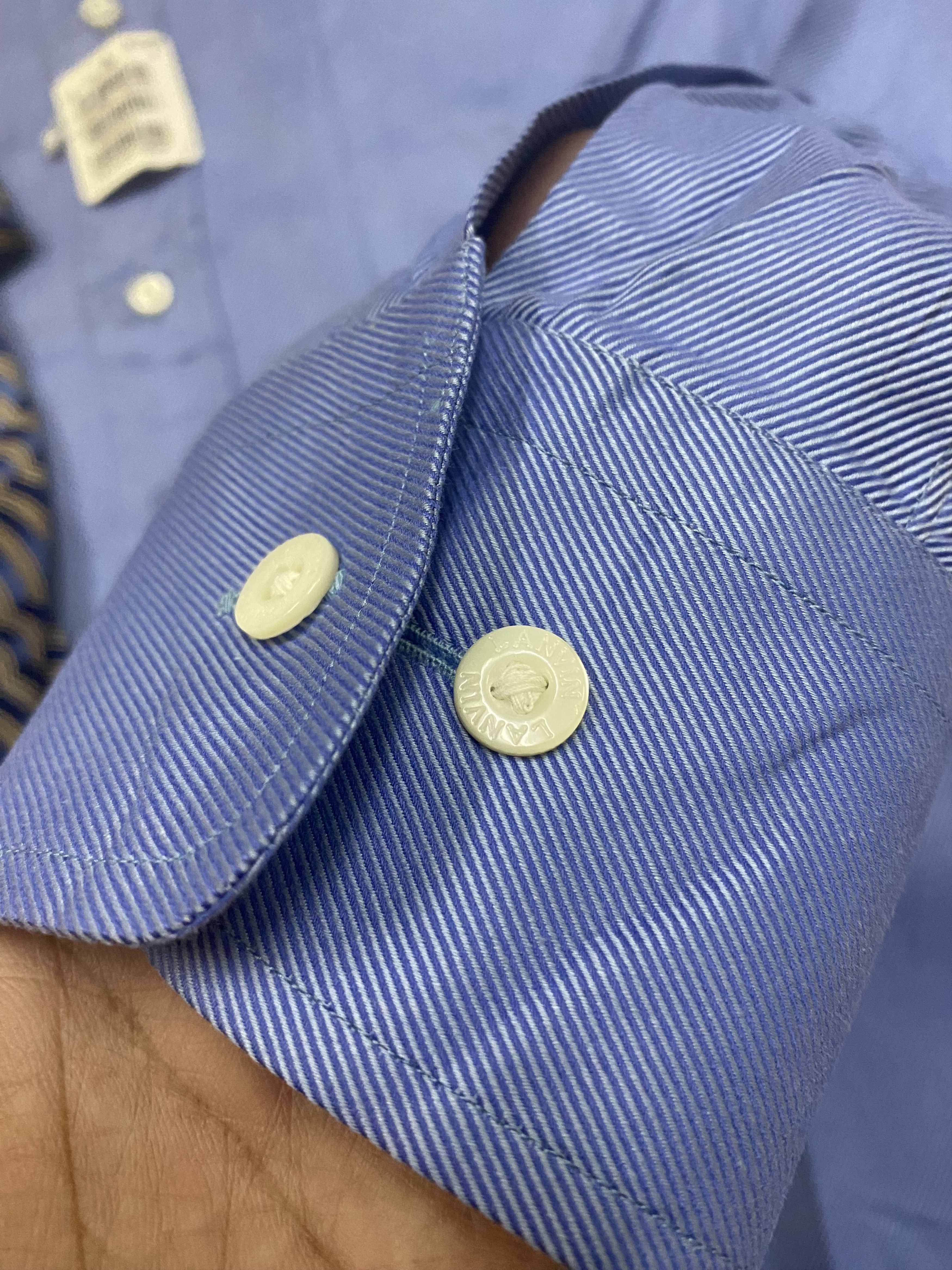 Lanvin NWT Lanvin Button Up with Neck Tie Size US M / EU 48-50 / 2 - 7 Thumbnail
