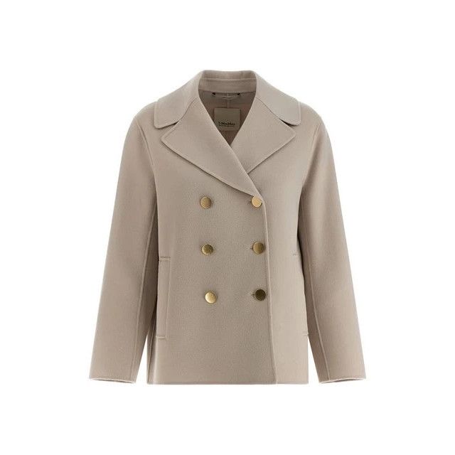 S MAX MARA Margot Beige Wool Blazer New & Authentic (Women's