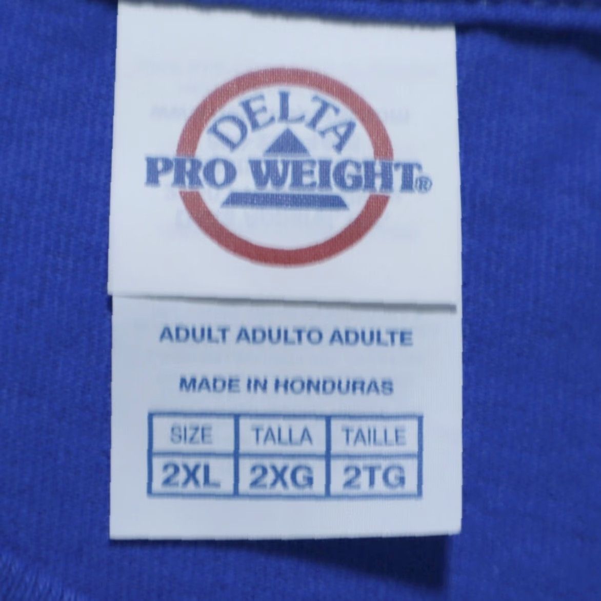 Delta VINTAGE Delta Monkey D. Luffy Graphic Solid T-Shirt Blue Men's 2XL Size US XXL / EU 58 / 5 - 5 Thumbnail