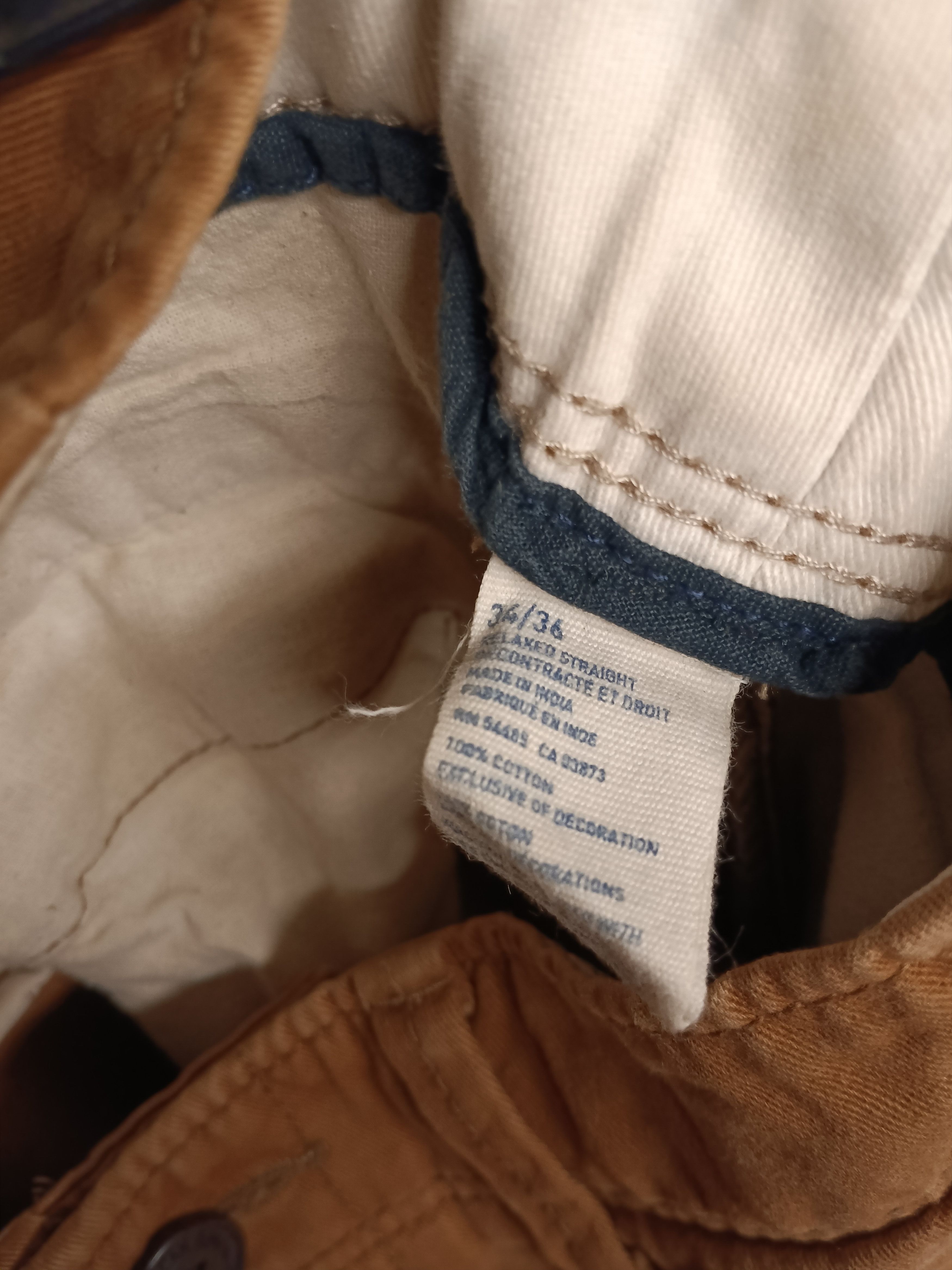 American Eagle Outfitters Custom Made American Eagle khakis 36x34 Read Discription ** Size US 36 / EU 52 - 8 Thumbnail