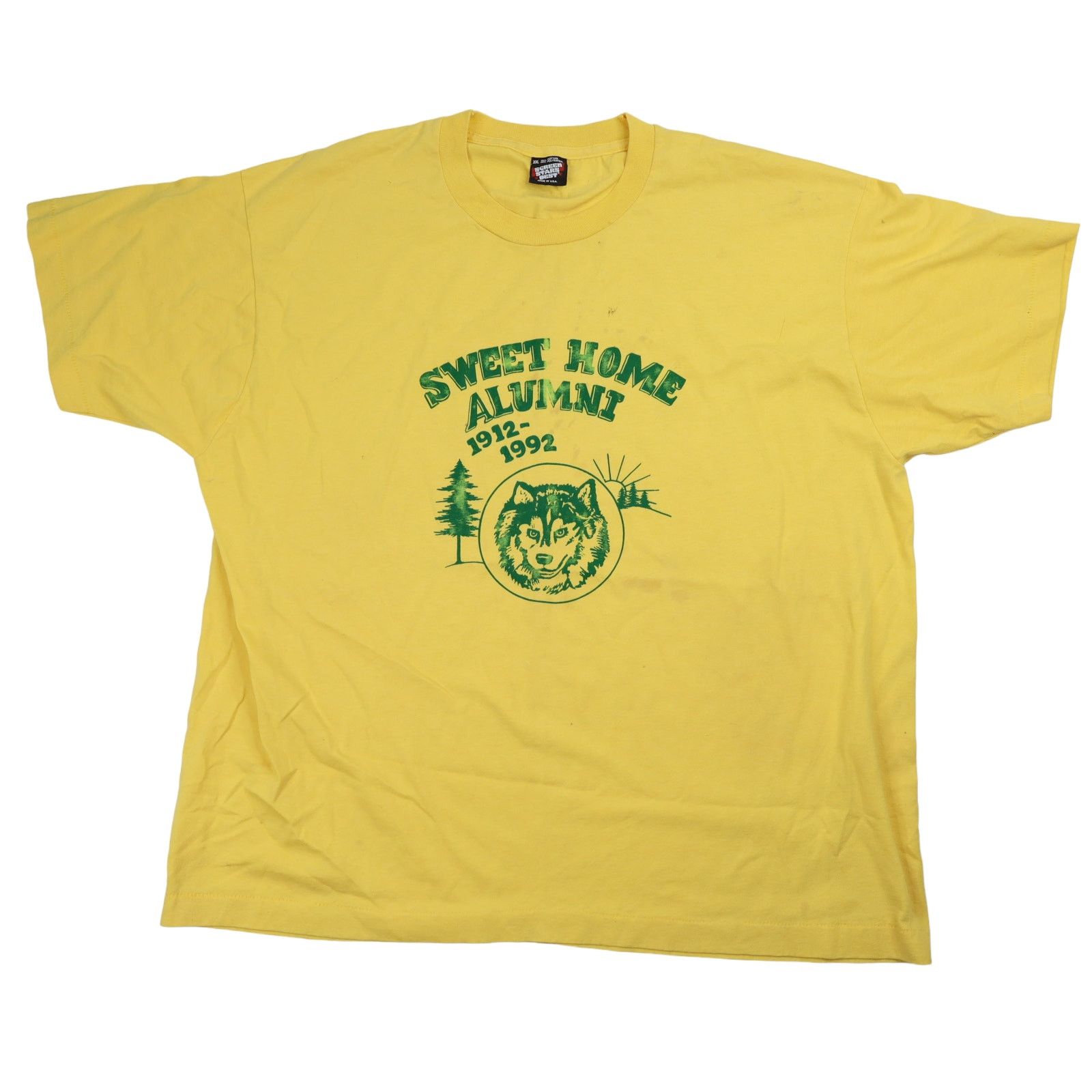 Vintage Vintage Sweet Home Alumnia 1912-1992 Graphic T Shirt Size US XXL / EU 58 / 5 - 1 Thumbnail