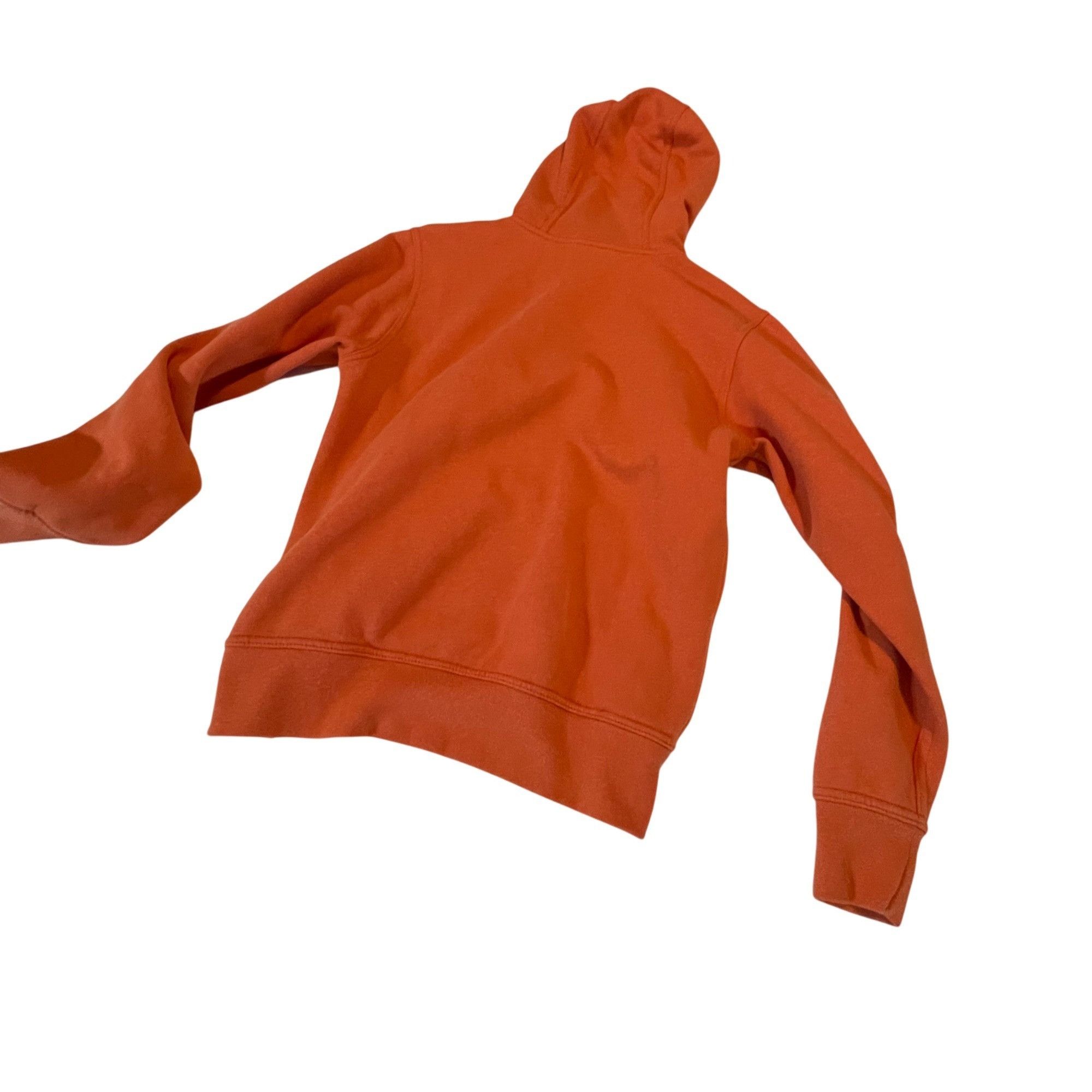 The North Face The North Face Mens Hoodie Small Orange Cotton Blend Pullove Size US S / EU 44-46 / 1 - 2 Thumbnail
