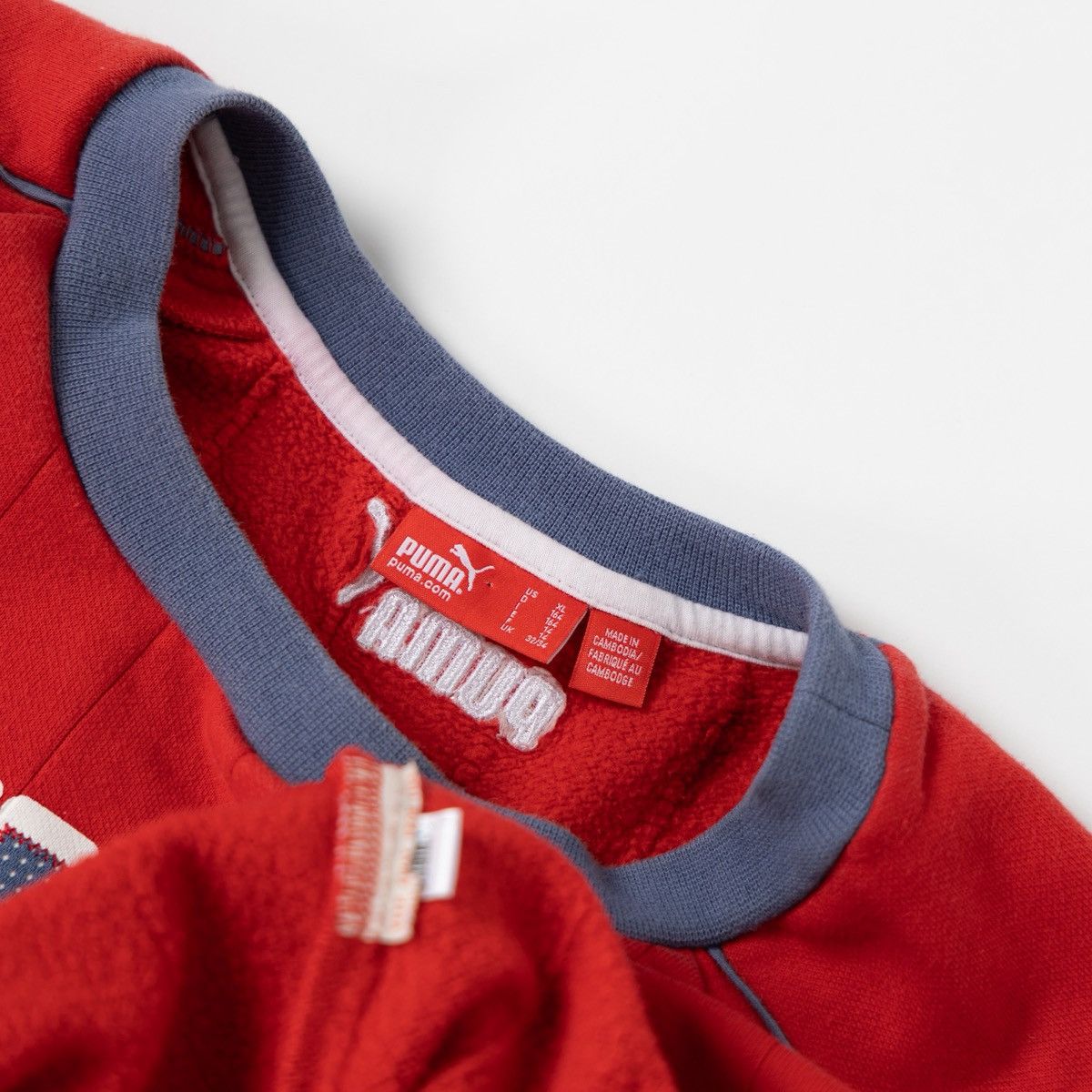 Puma Puma Vintage Unisex Sweatshirt Red Pullover Crewneck Y2K Size US XS / EU 42 / 0 - 6 Thumbnail
