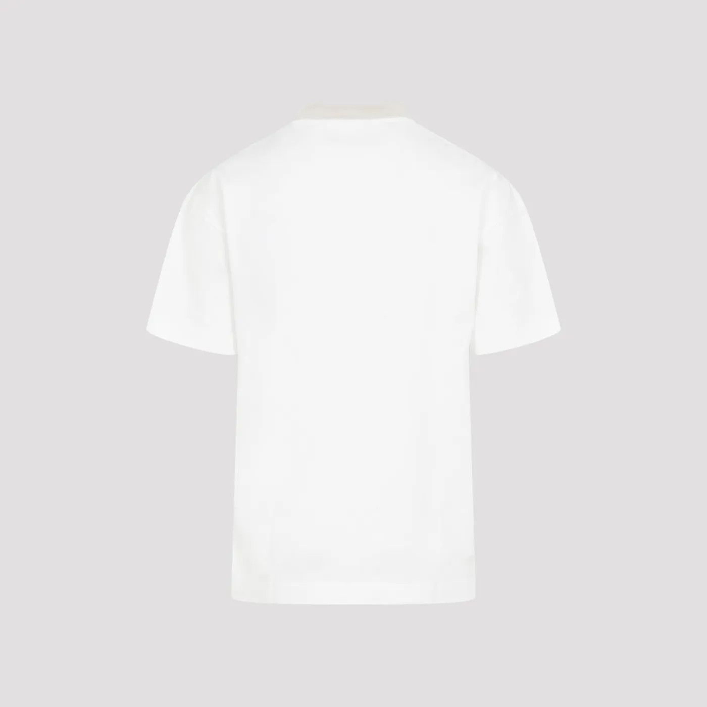 Palm Angels o1s22i1n1224 Oversized Pencil Print T-Shirt in White Size M / US 6-8 / IT 42-44 - 2 Thumbnail