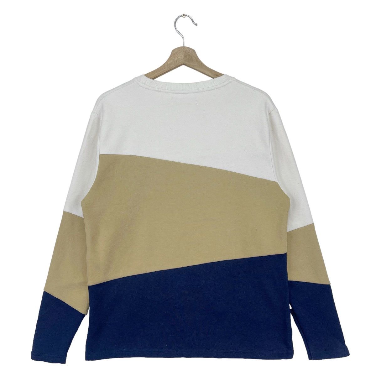 SHIPS Ships Japan Wide Cut Colourblock Sweatshirt Size US M / EU 48-50 / 2 - 2 Thumbnail