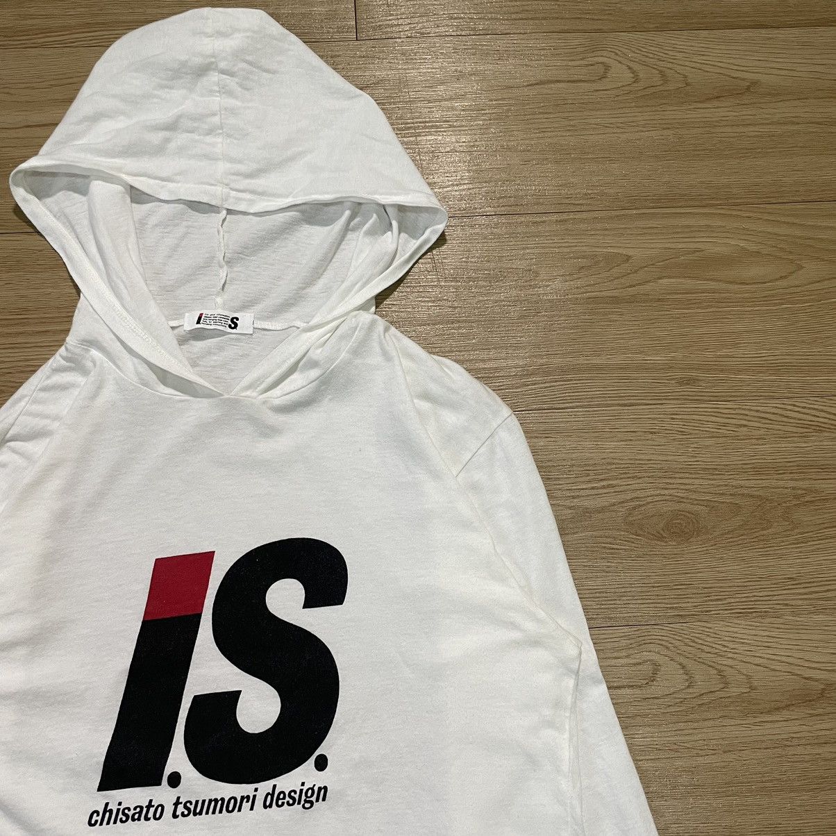 Issey Miyake Issey Miyake Archive Vtg 80s I.S Logo Hoodie Tsumori Chisato Size US S / EU 44-46 / 1 - 9 Thumbnail