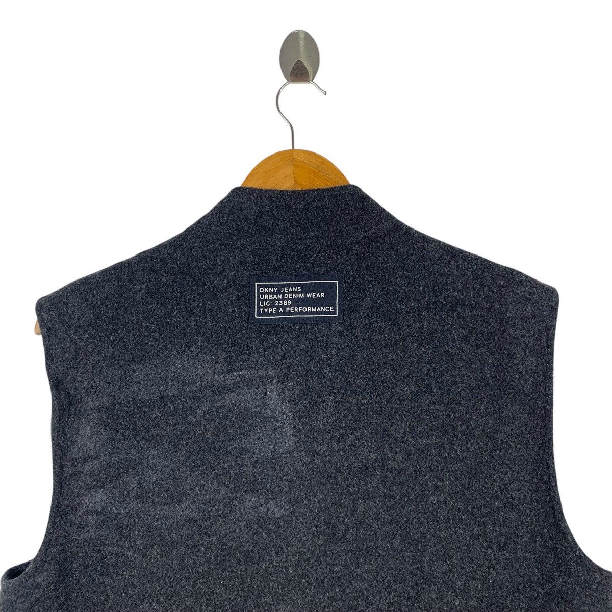 Donna Karan × Vintage Vintage Donna Karan New York DKNY Vest Jacket Sleeveless Size US M / EU 48-50 / 2 - 5 Thumbnail