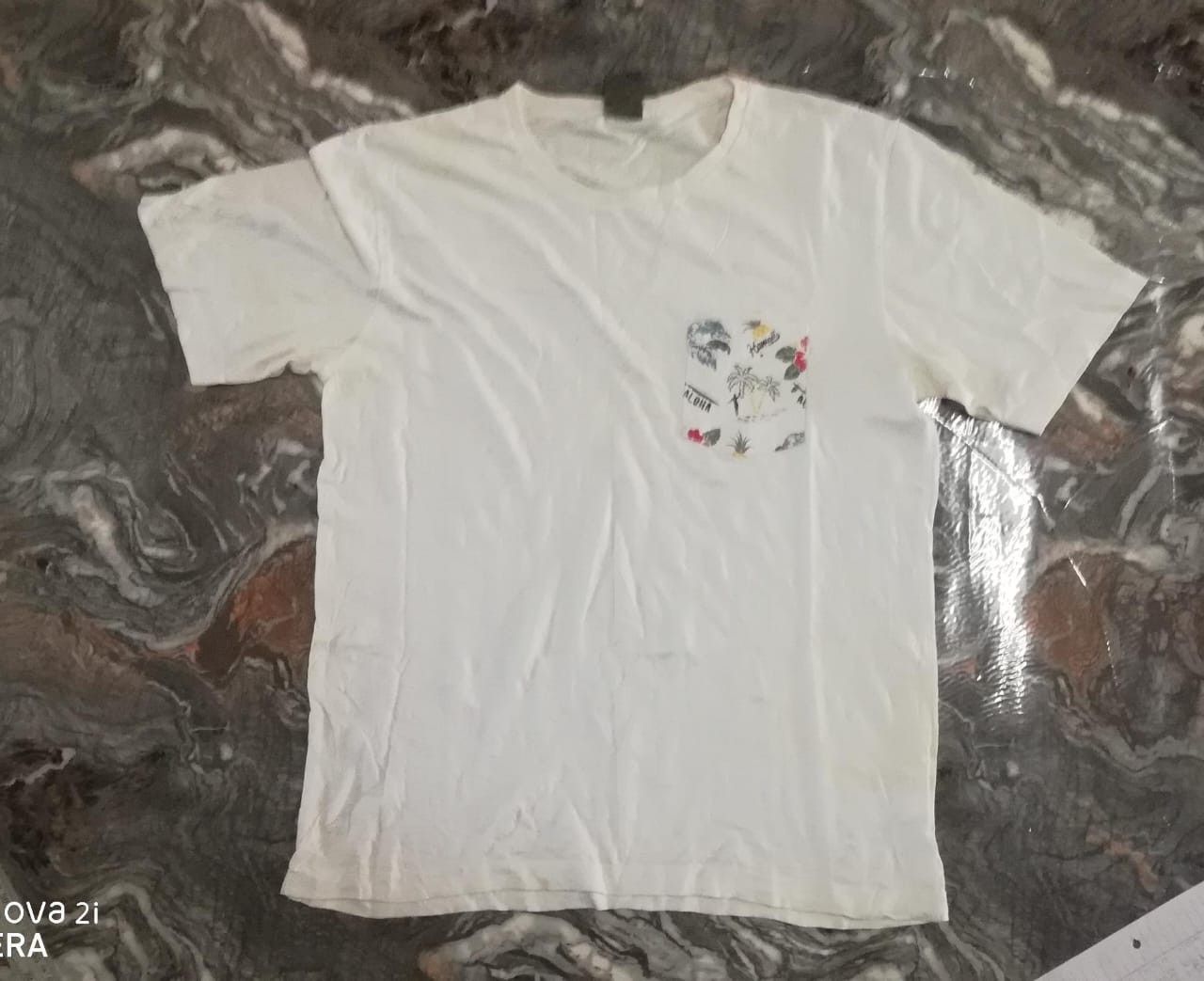 Vintage e29 RARE STONE HEAD authentic and comfort aloha WHITE Size US L / EU 52-54 / 3 - 3 Thumbnail