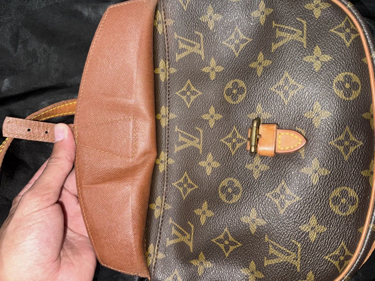 Louis Vuitton Vintage Louis Vuitton Jeune Fille Shoulder Bag Brown Leather Size ONE SIZE - 9 Thumbnail