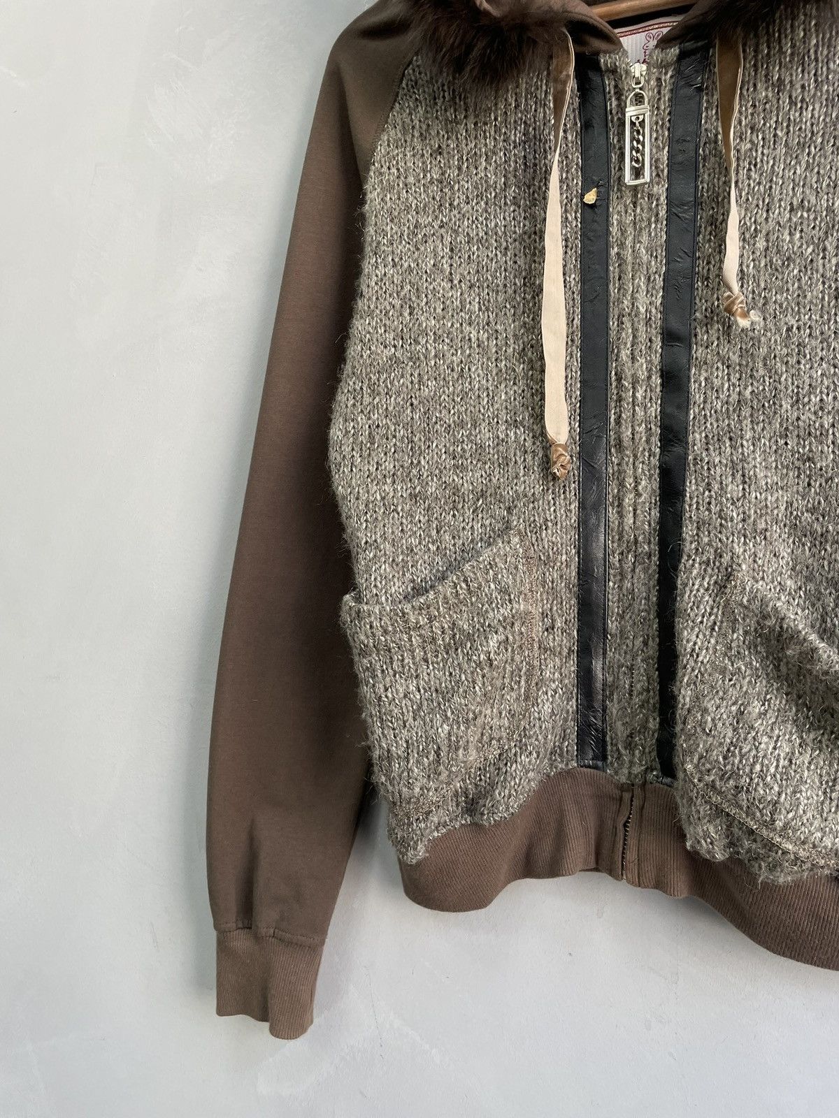 If Six Was Nine Fur hood legrandebleu style wool avant garde style Size US S / EU 44-46 / 1 - 4 Thumbnail