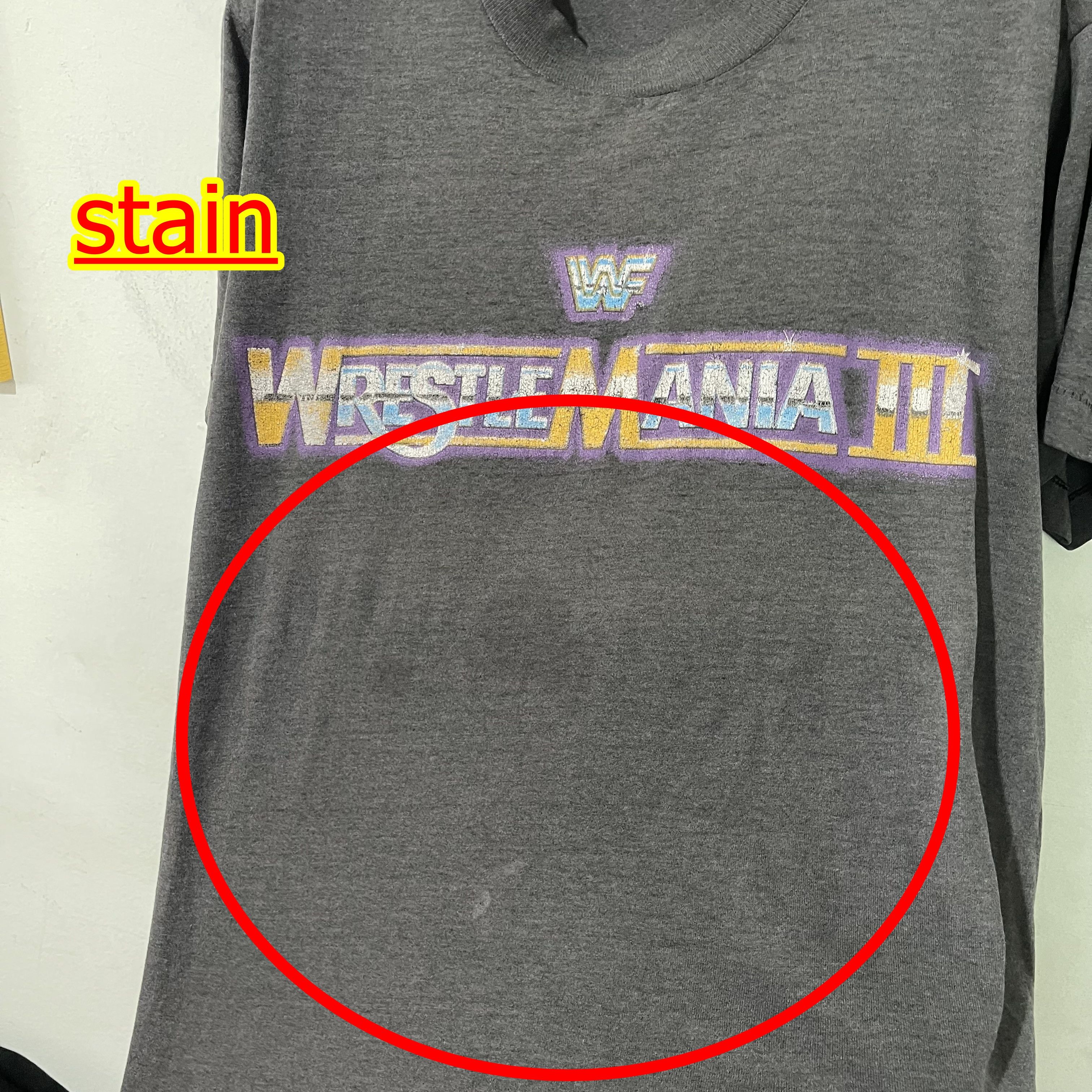 WWE Vintage 1987 WrestleMania III Shirt Size US S / EU 44-46 / 1 - 7 Thumbnail