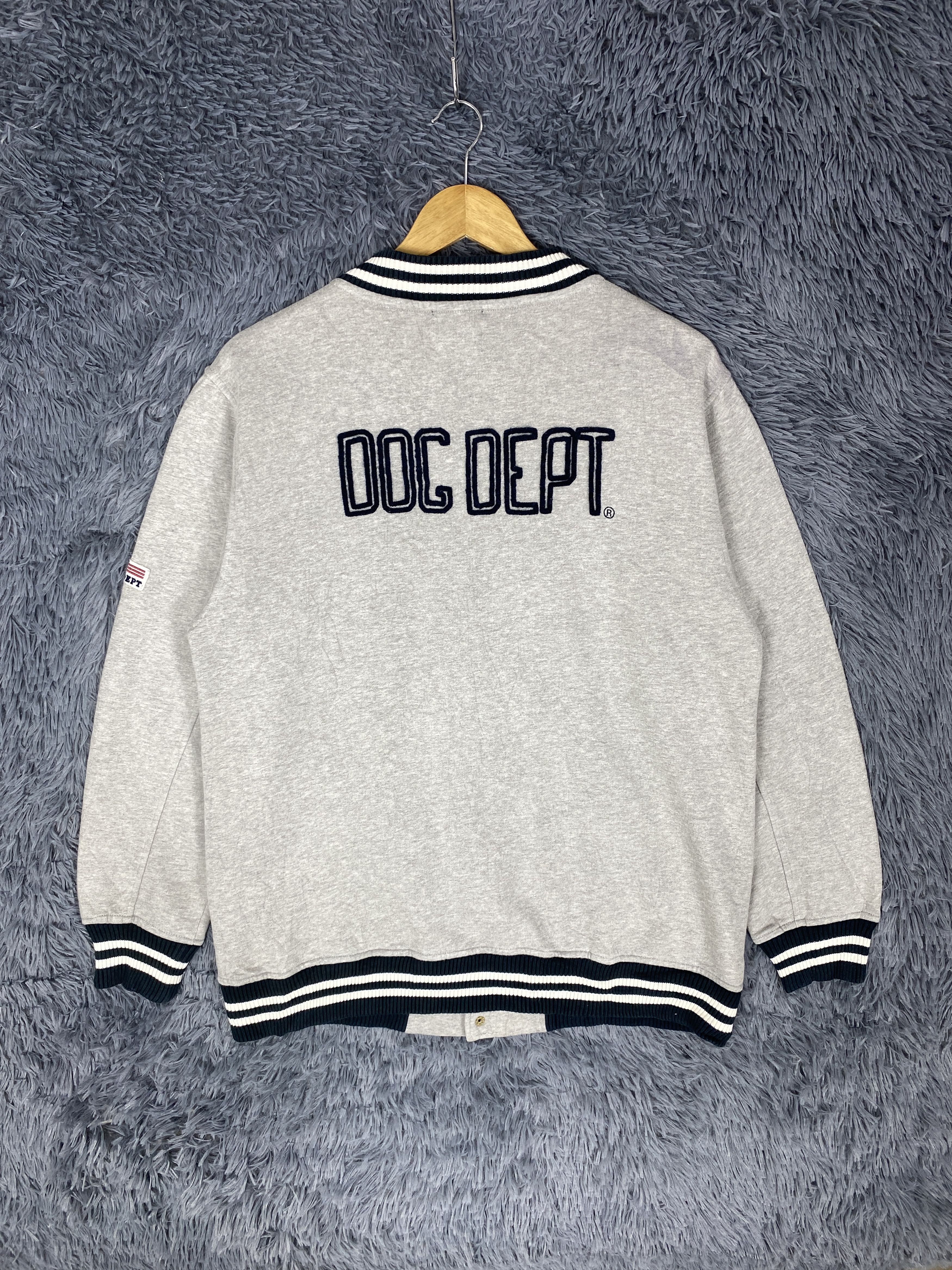 Japanese Brand Vintage Dog Dept Santa Monica Varsity Jacket Size US L / EU 52-54 / 3 - 6 Thumbnail