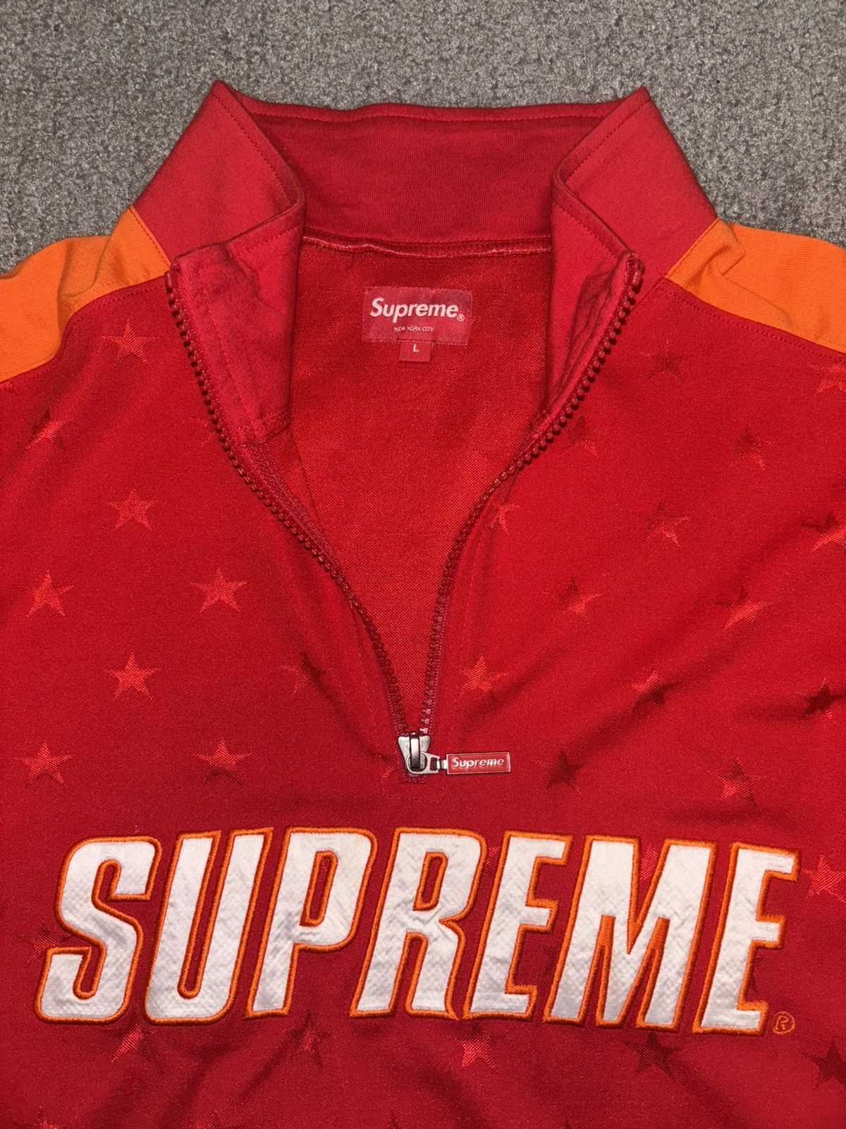 Supreme Supreme Track Half Zip Size US L / EU 52-54 / 3 - 2 Thumbnail