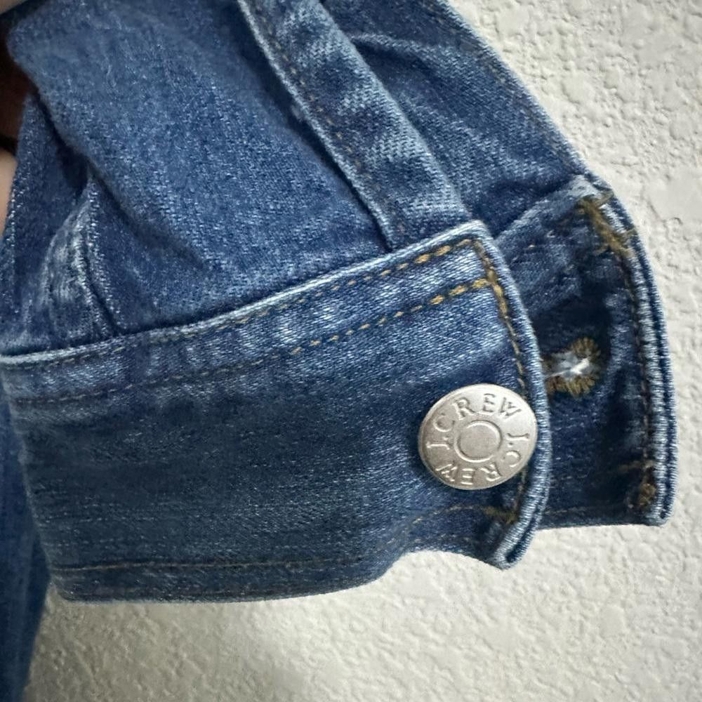 J.Crew J. Crew Denim Oversize Chore Jean Utility Pockets Jacket XXS Size XXS / US 00 / IT 34 - 8 Thumbnail
