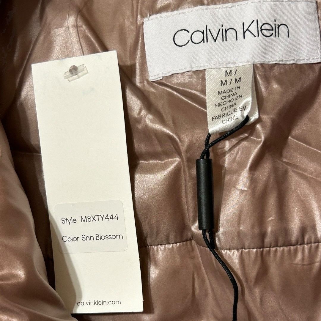 Calvin Klein NWT Calvin Klein Shiny Blossom Puffer Vest w/ Pockets - Wome Size M / US 6-8 / IT 42-44 - 3 Thumbnail