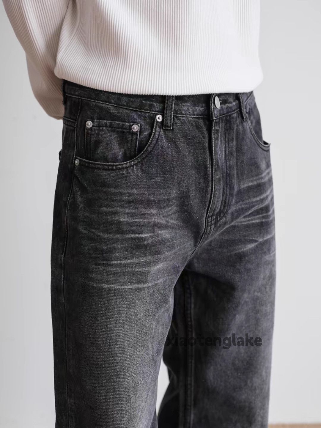 Vintage Unisex utility punk yuppie loose baggy cleanfit jeans Size US 38 / EU 54 - 2 Thumbnail