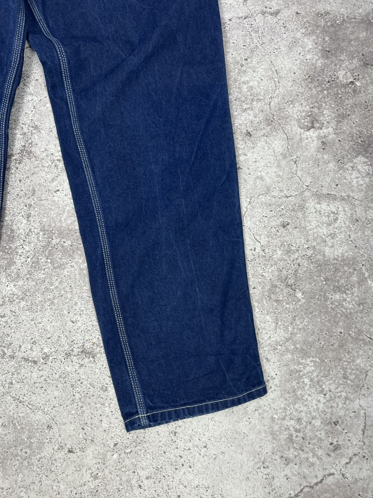 Carhartt Vintage Carhartt Denim Simple Pants 90s Blue Size US 33 - 13 Thumbnail