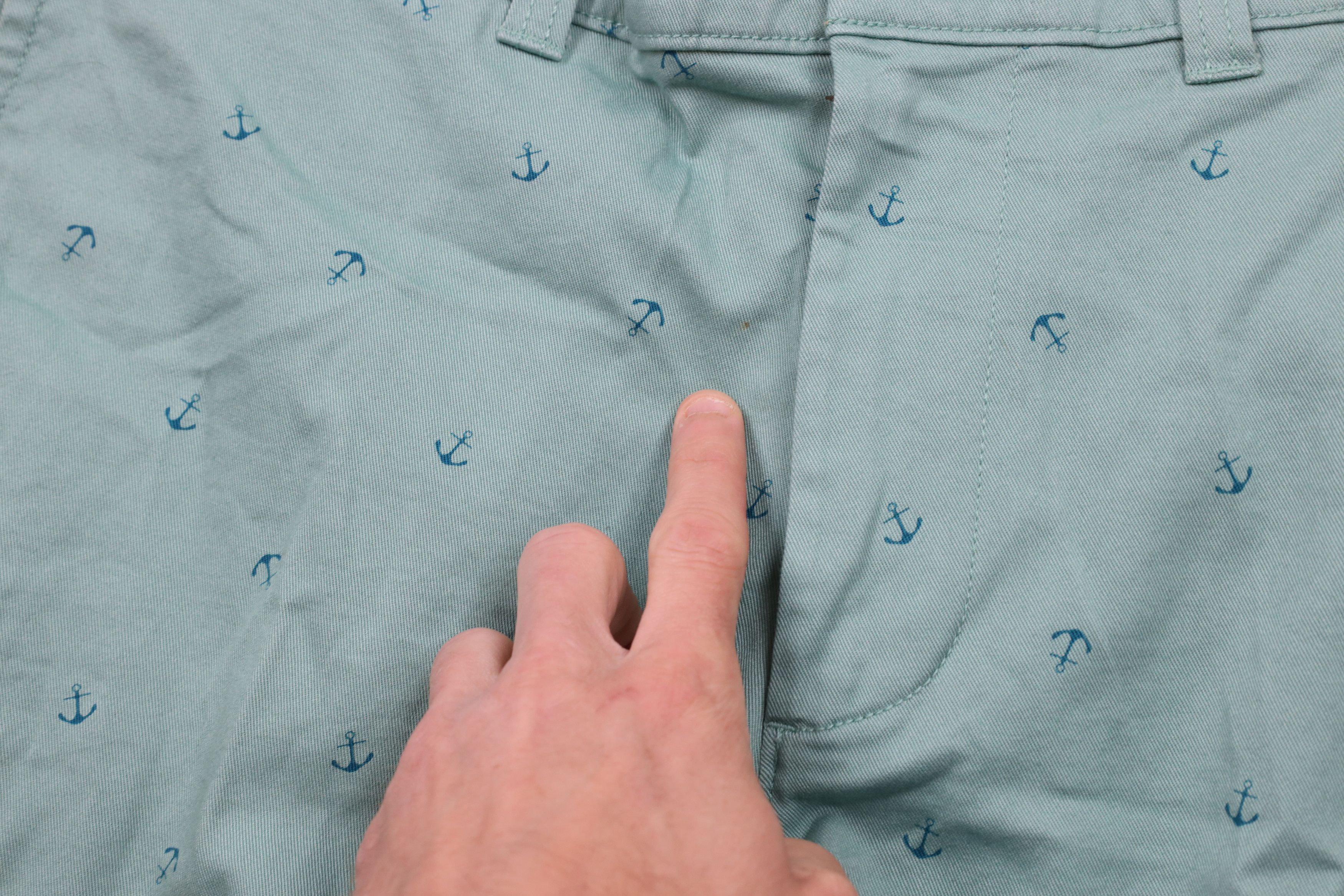 J.Crew × Vintage J Crew All Over Print Flat Front Above Knee Chino Shorts Size US 33 - 5 Thumbnail