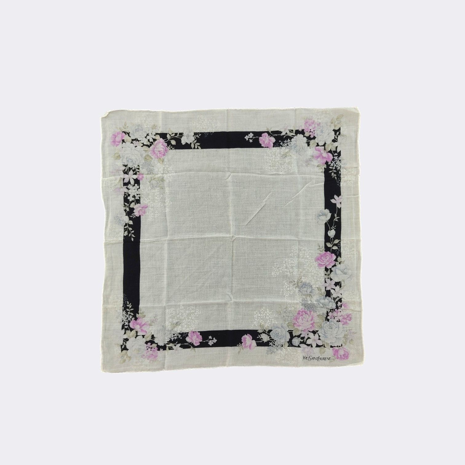 Yves Saint Laurent Vintage Yves Saint Laurent Handkerchief Neckerchief H008C Size ONE SIZE - 2 Thumbnail