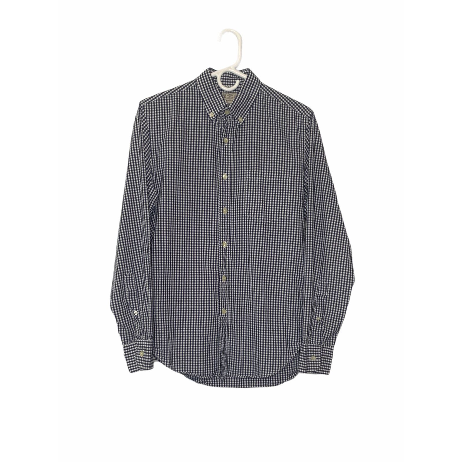 J.Crew J Crew Blue Gingham Long Sleeve Casual Shirt Size Small Size US S / EU 44-46 / 1 - 4 Thumbnail