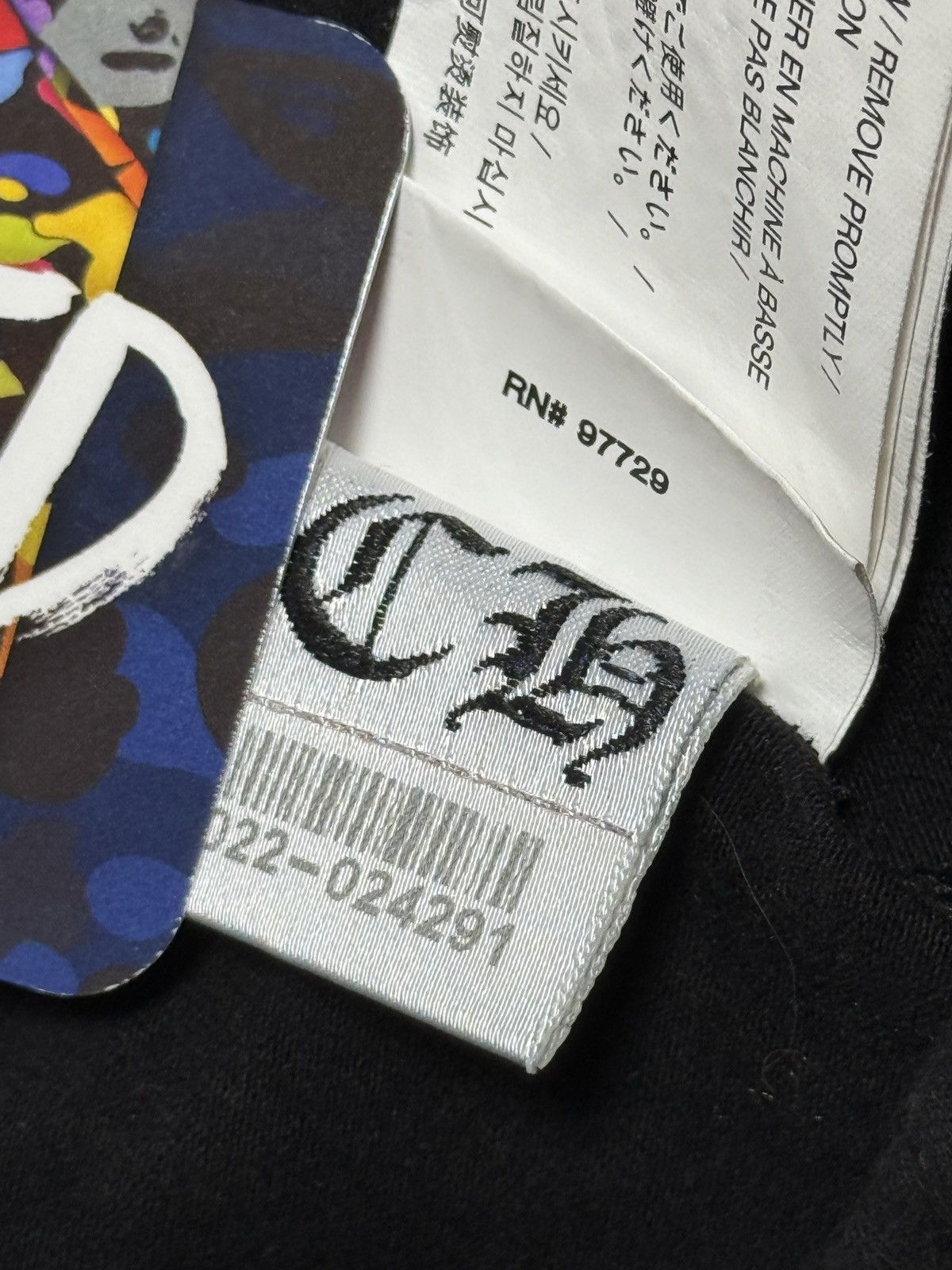 Chrome Hearts Chrome Hearts Black Horseshoe Logo Leggings Size 26" / US 2 / IT 38 - 9 Thumbnail