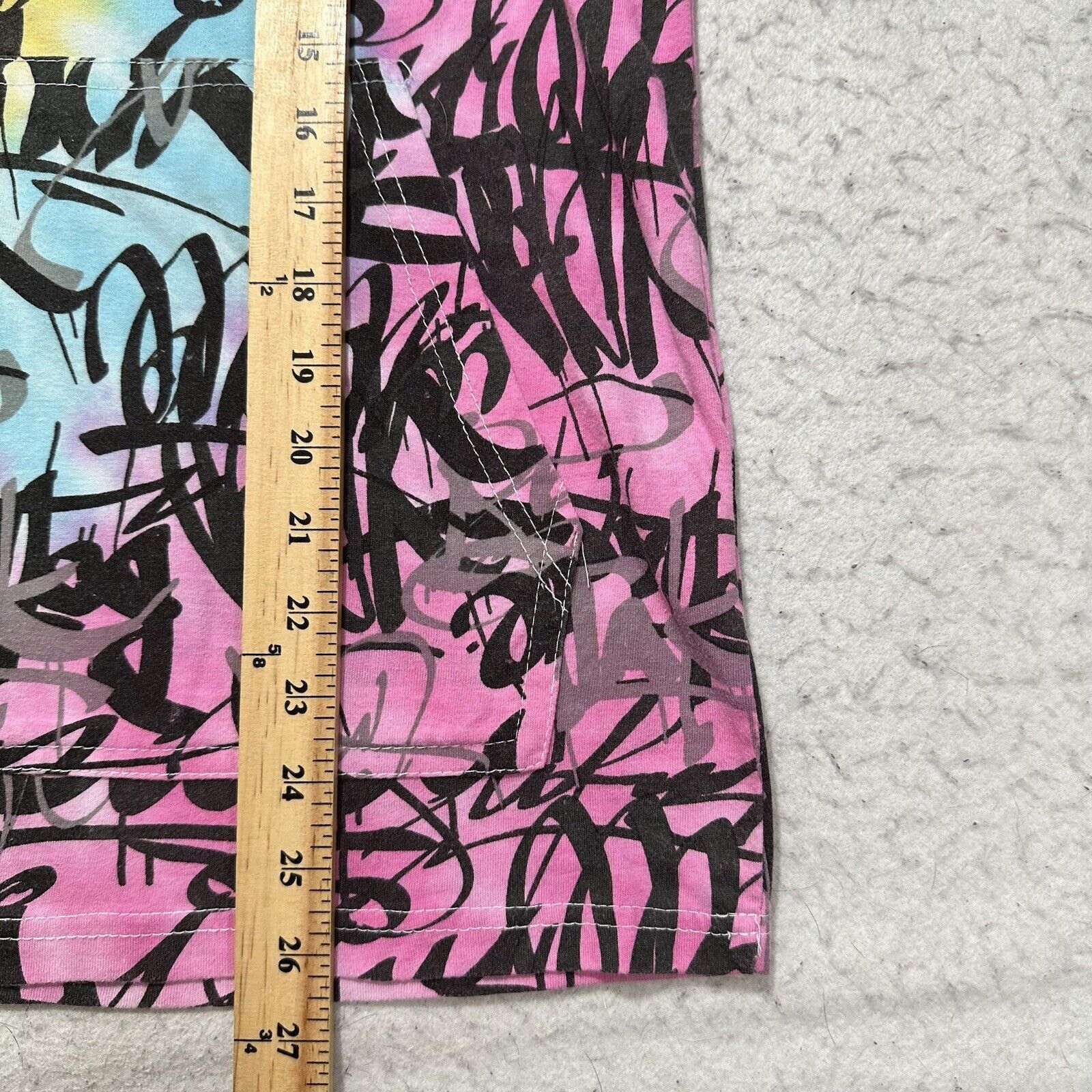 Massive Massive Small Hooded Graphic T Shirt Colorful Tie Dye Tee Size US S / EU 44-46 / 1 - 9 Thumbnail