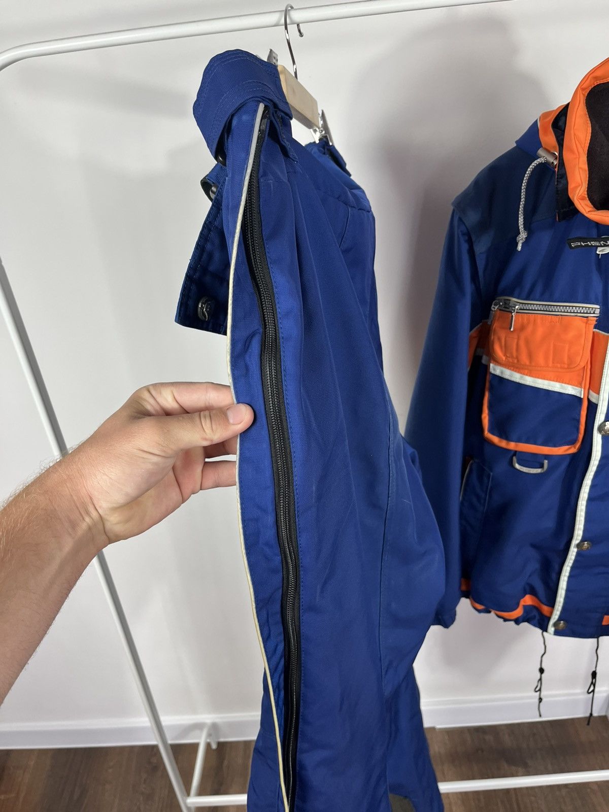 Phenix Phenix Ski Suit Set Jacket and Pants Blue Orange Size US XL / EU 56 / 4 - 13 Thumbnail
