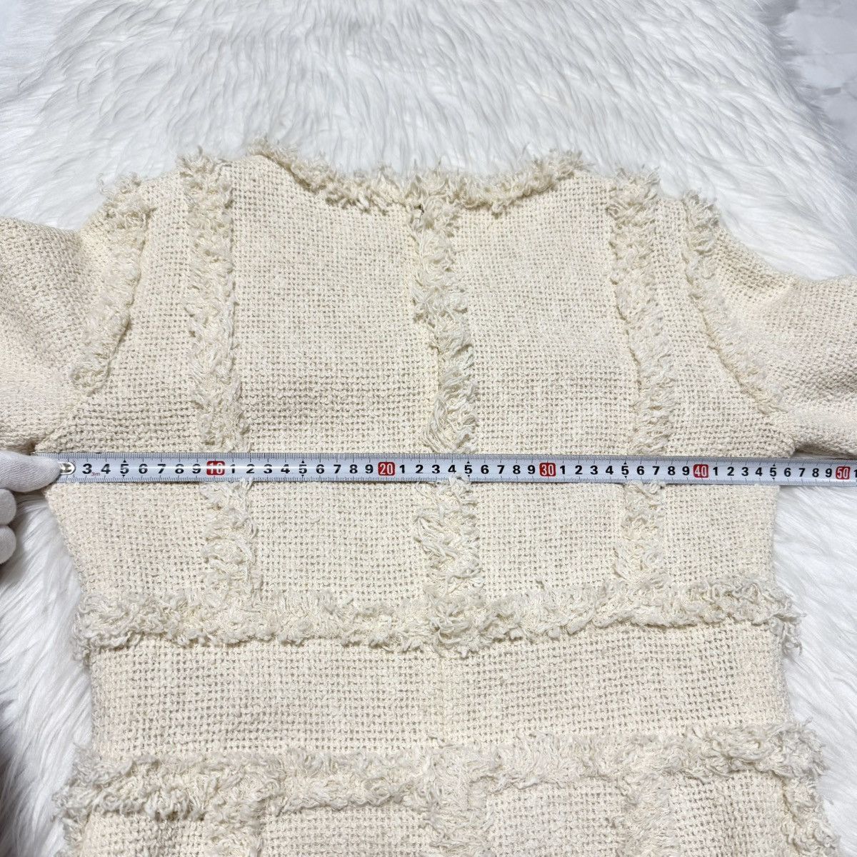 Chanel Genuine Chanel COCO Decoration Fringe Design Knit Dress 42 Size M / US 6-8 / IT 42-44 - 16 Thumbnail