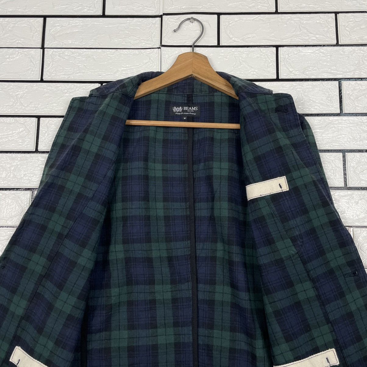 Beams Japan Beams Tartan Casual Jacket Size US M / EU 48-50 / 2 - 12 Thumbnail