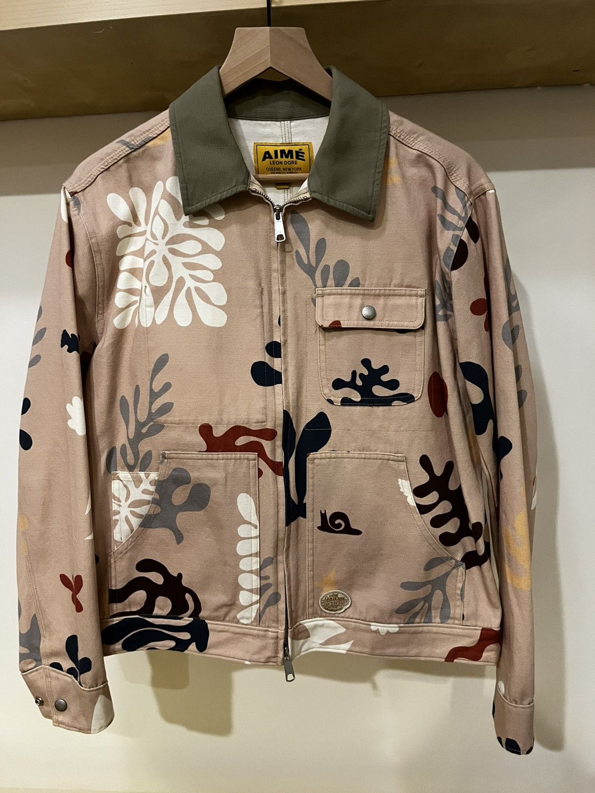 Aime Leon Dore Aime Leon Dore Cutout Print Jacket Matisse Size US S / EU 44-46 / 1 - 1 Thumbnail