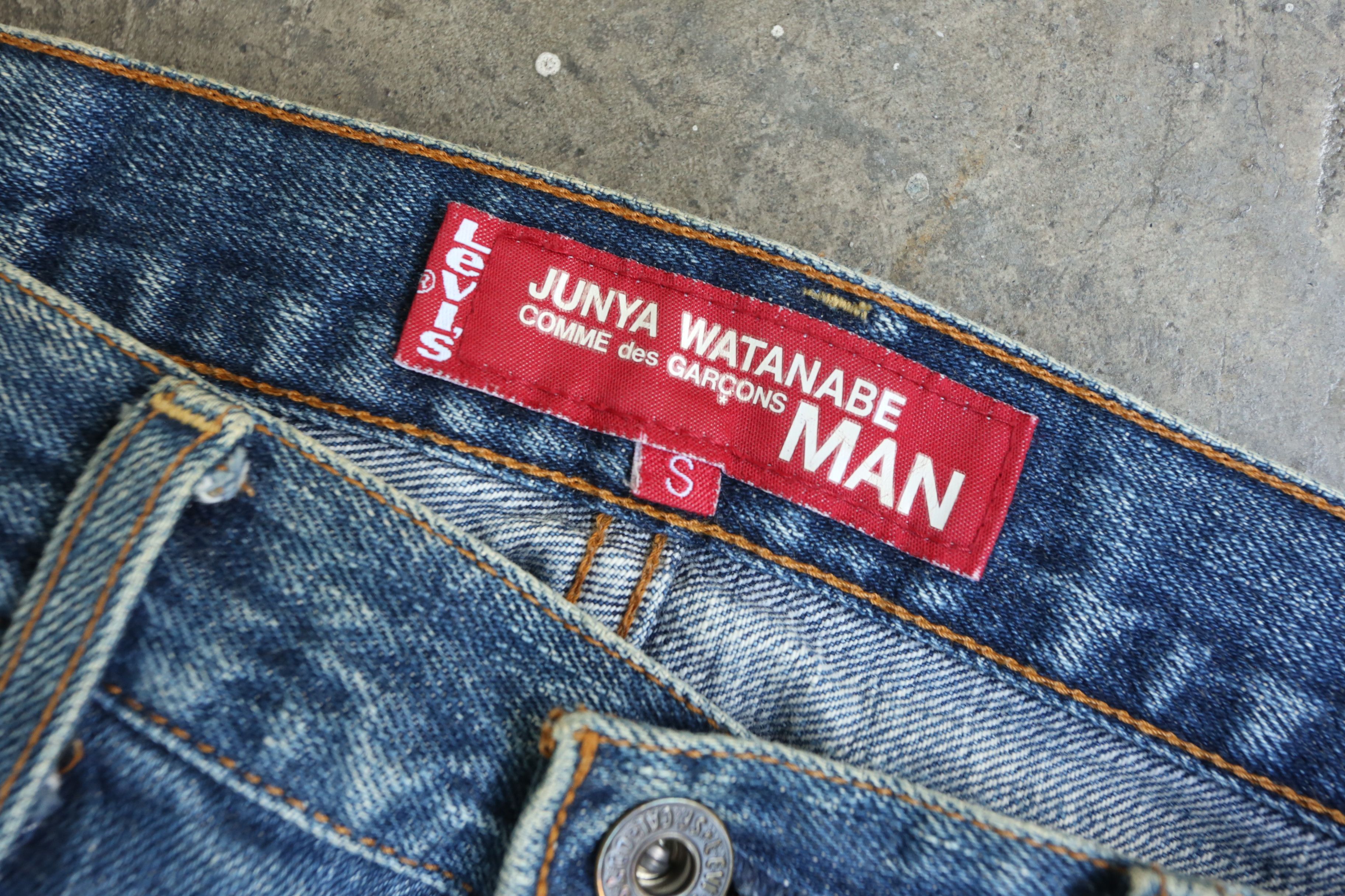 Junya Watanabe × Levi's Junya Watanabe - Levi's - S/S 02 - Poem Denim Jean Size US 32 / EU 48 - 3 Thumbnail