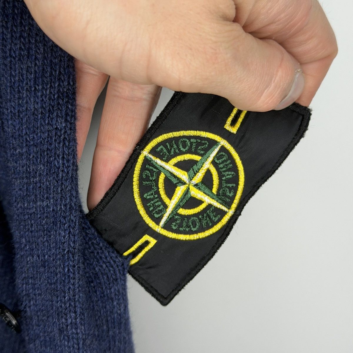 Stone Island Stone Island Sweater Knit Jumper Wool Navy Size US XXL / EU 58 / 5 - 7 Thumbnail