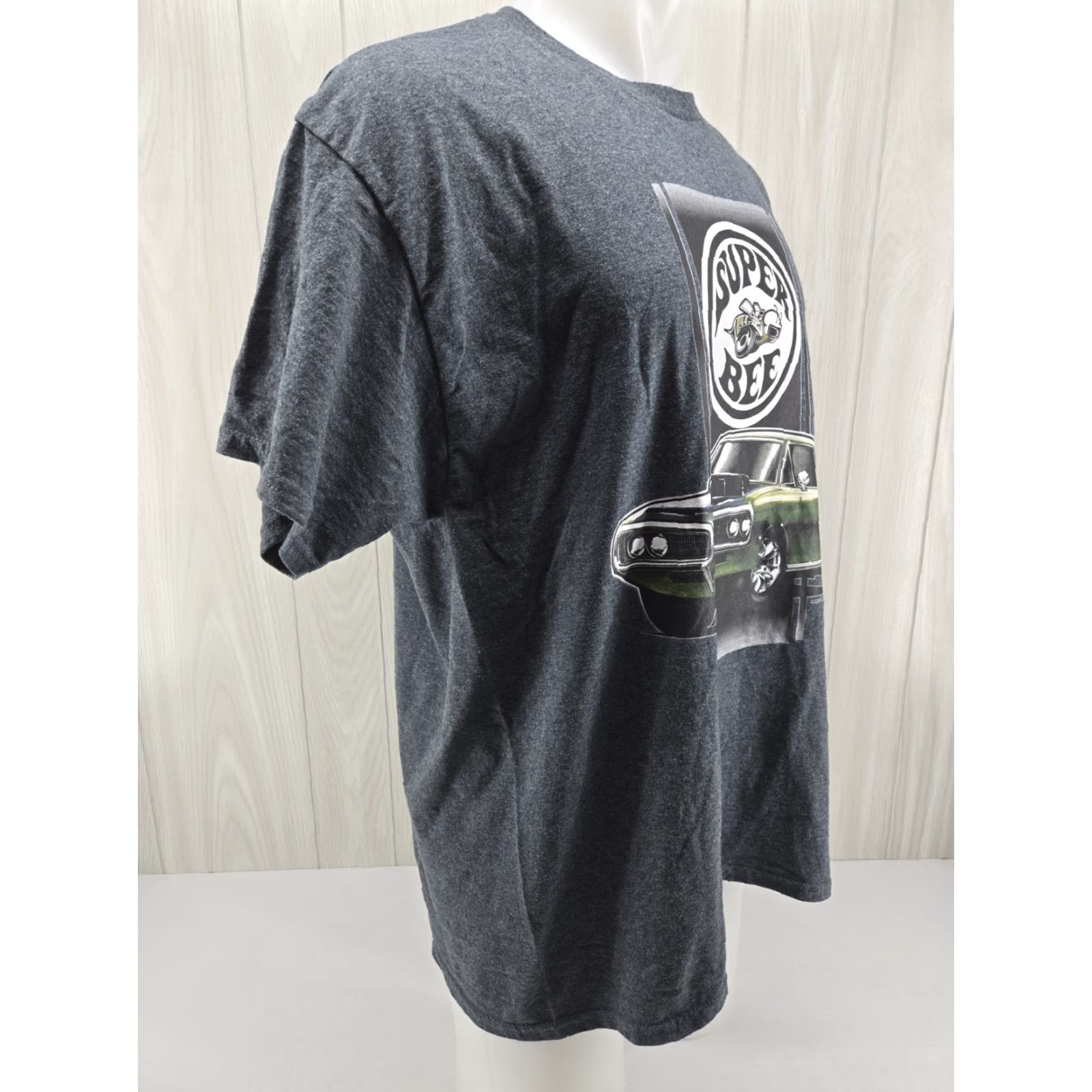 Gildan Gildan Super Bee T Shirt Mopar Car Enthusiasts Gray XL Mens Short Sleeve Crew Neck Cotton Blends 50/50 Vintage No Size US XL / EU 56 / 4 - 6 Thumbnail