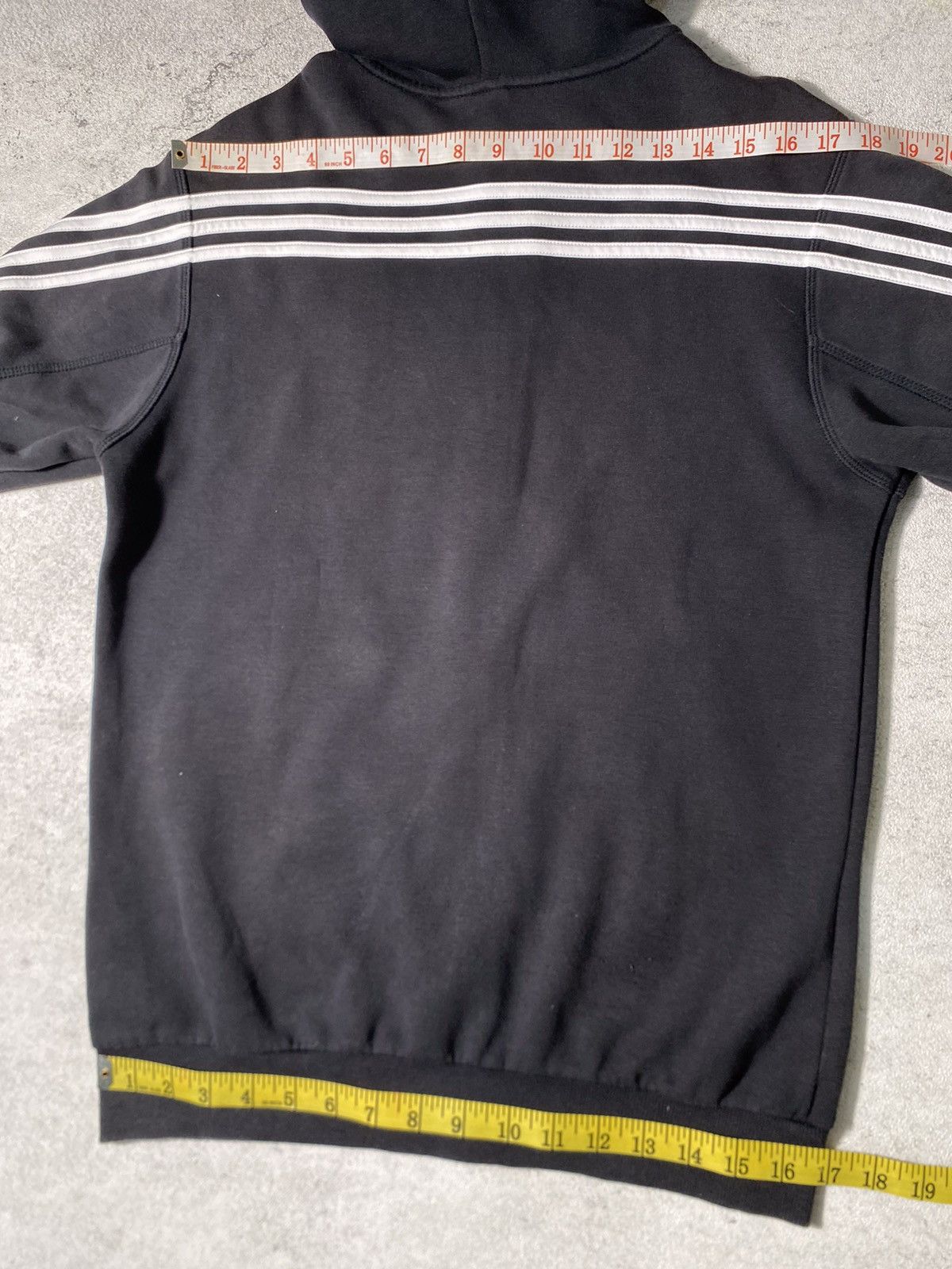 Adidas × Vintage Adidas Three Stripes Zip Up Hoodie Size US S / EU 44-46 / 1 - 19 Thumbnail