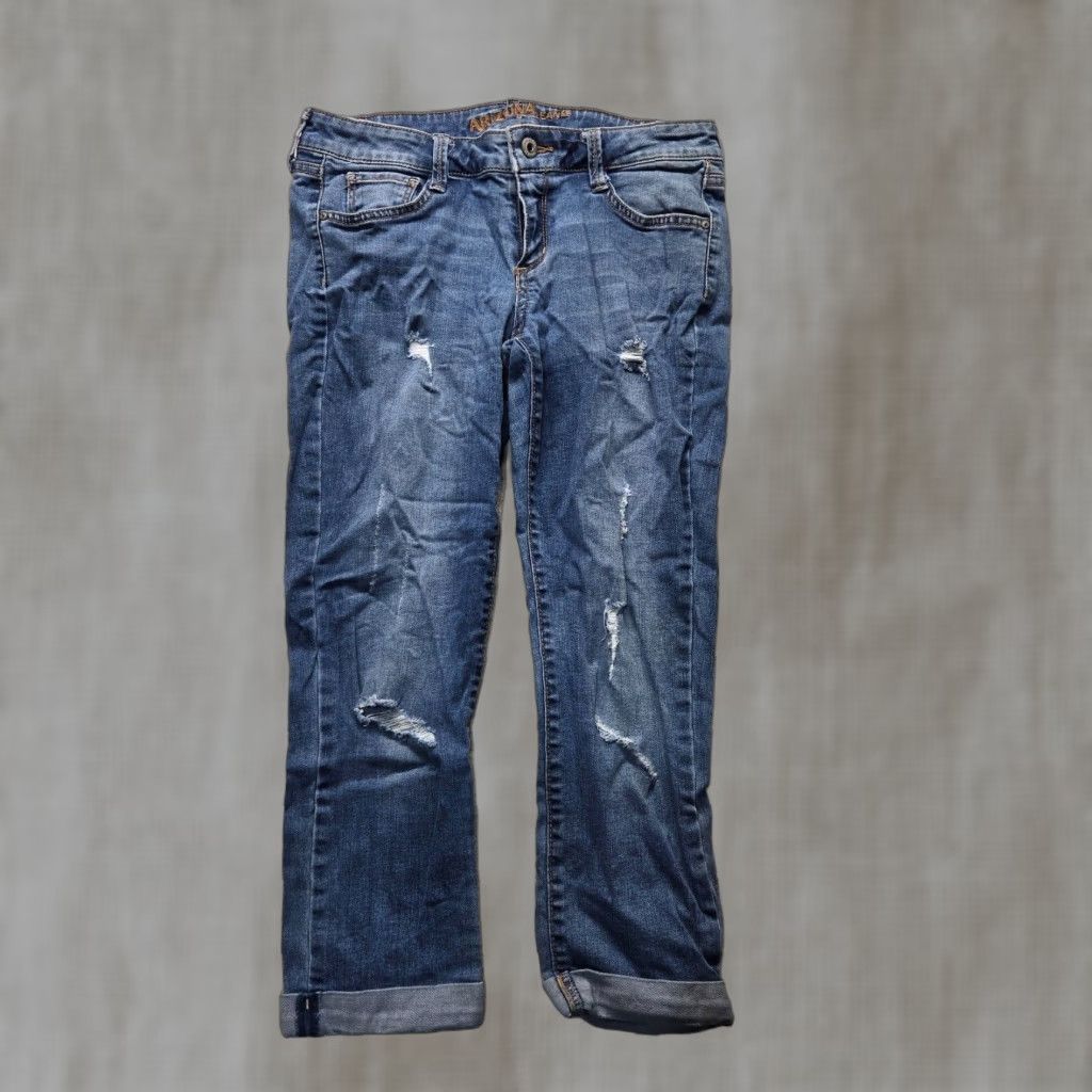 Vintage Arizona Women’s Jeans Denim Pants Size 7 Blue Straight Adult Women Size 28" / US 6 / IT 42 - 1 Thumbnail
