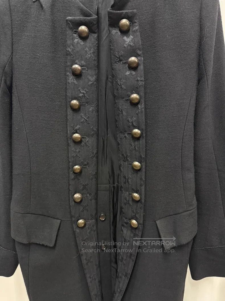 Ann Demeulemeester Ann Demeulemeester Court Napoleon coat with structured bac Size 4XL / US 24-26 - 5 Thumbnail