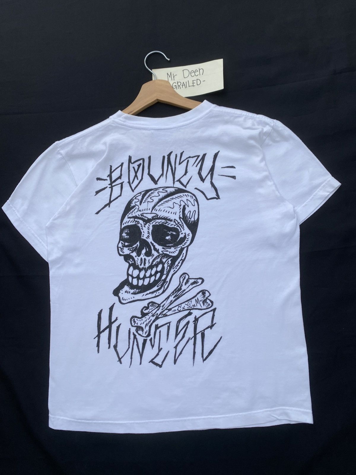 Bounty Hunter Rare Vintage 00s Bounty Hunter Skull Illustration Tshirt Size US M / EU 48-50 / 2 - 4 Thumbnail