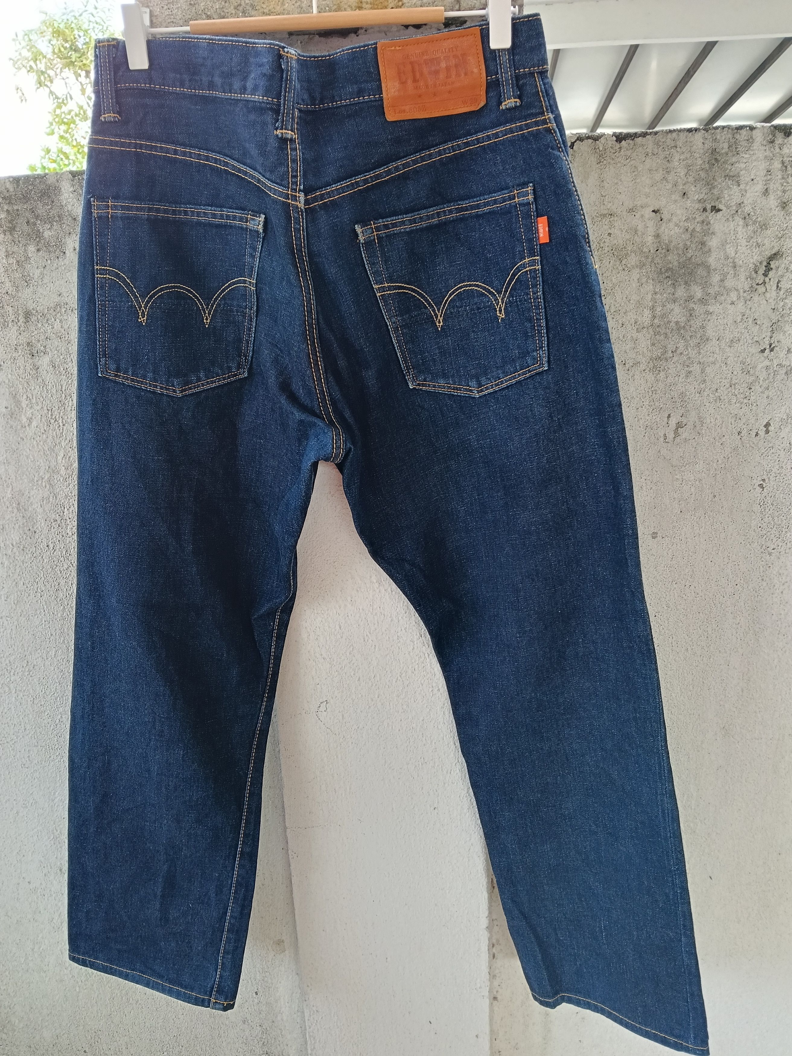 Edwin 💥 Edwin 505 Japanese Selvedge Denim💥 Size US 32 / EU 48 - 9 Thumbnail