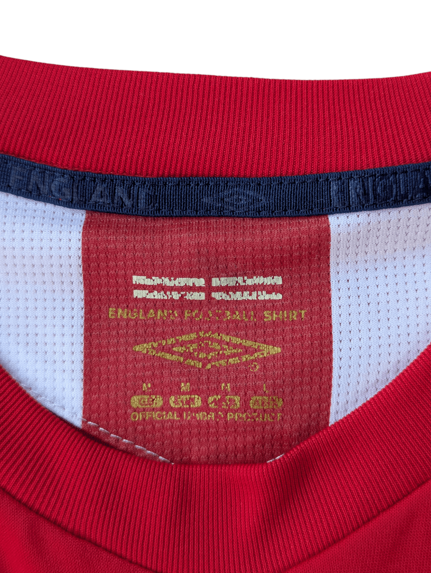 Other UMBRO ENGLAND 2006/2007 FOOTBALL SHIRT JERSEY Size US M / EU 48-50 / 2 - 3 Thumbnail